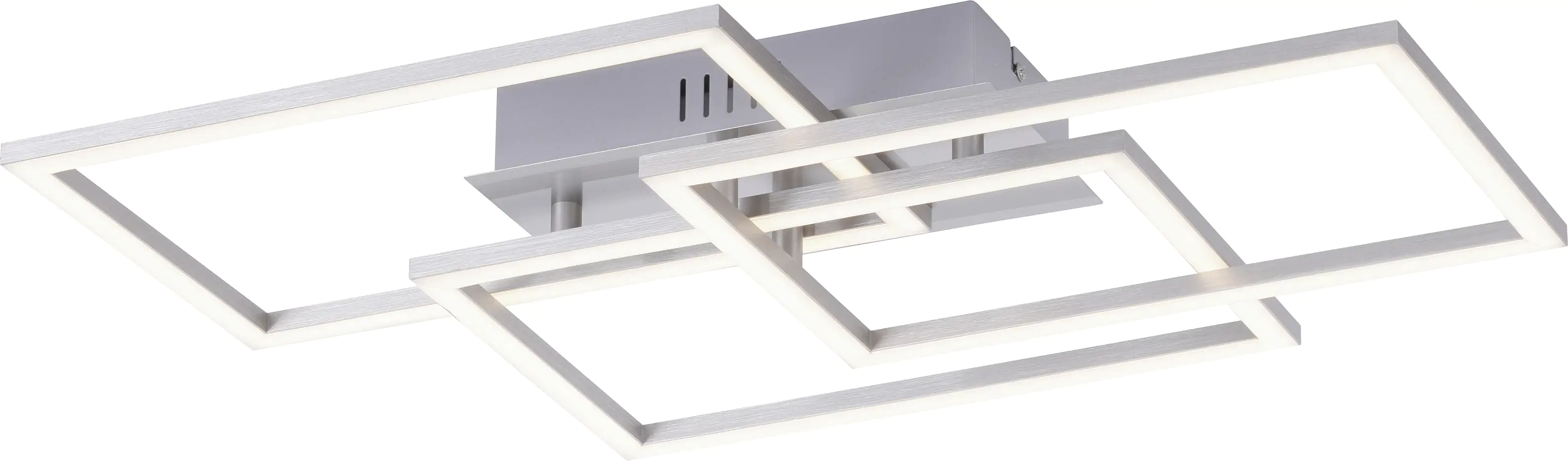 JustLight LED Deckenleuchte Iven 54 x 33,5 cm dimmbar, warmweiß