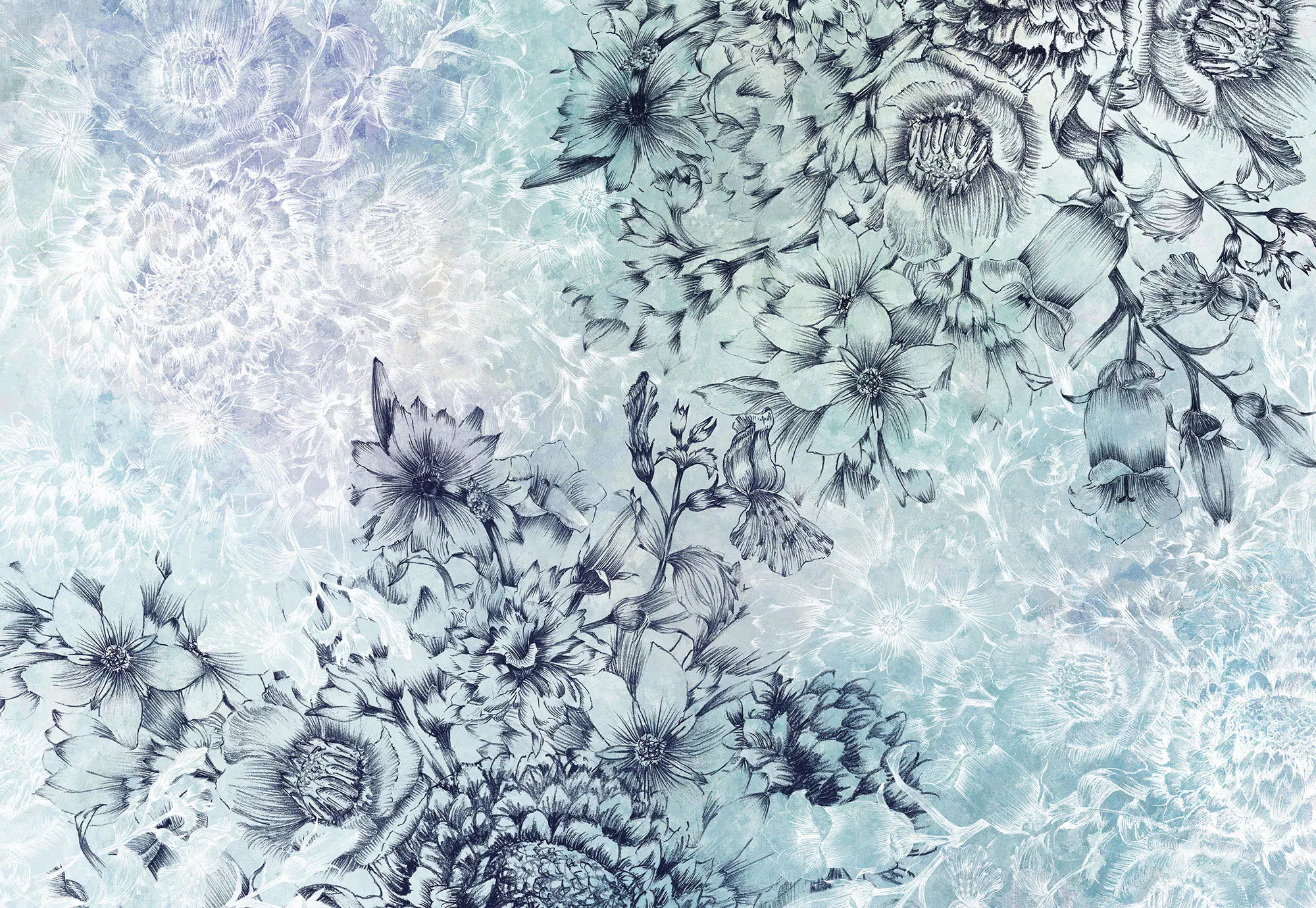 Komar Vlies Fototapete Windflowers 368 x 248 cm 