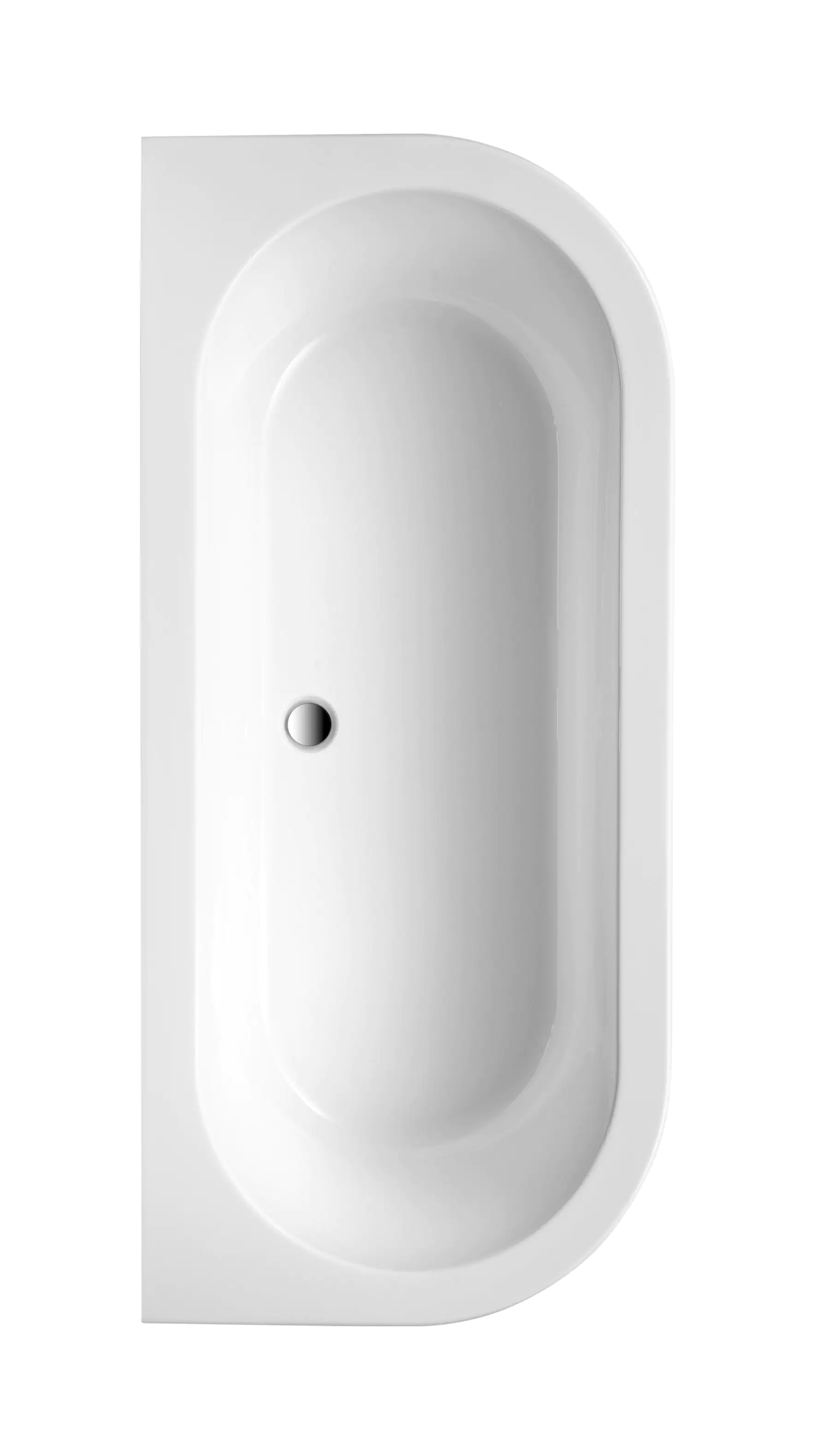 Ottofond Freistehende Badewanne Modena 180 x 79 x 44 cm, weiß Ottofond Freistehende Badewanne Modena 180 x 79 x 44 cm, weiß