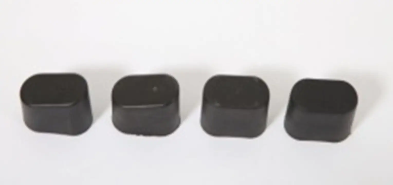 Ersatz-Fußkappen für Rollliege Savoy