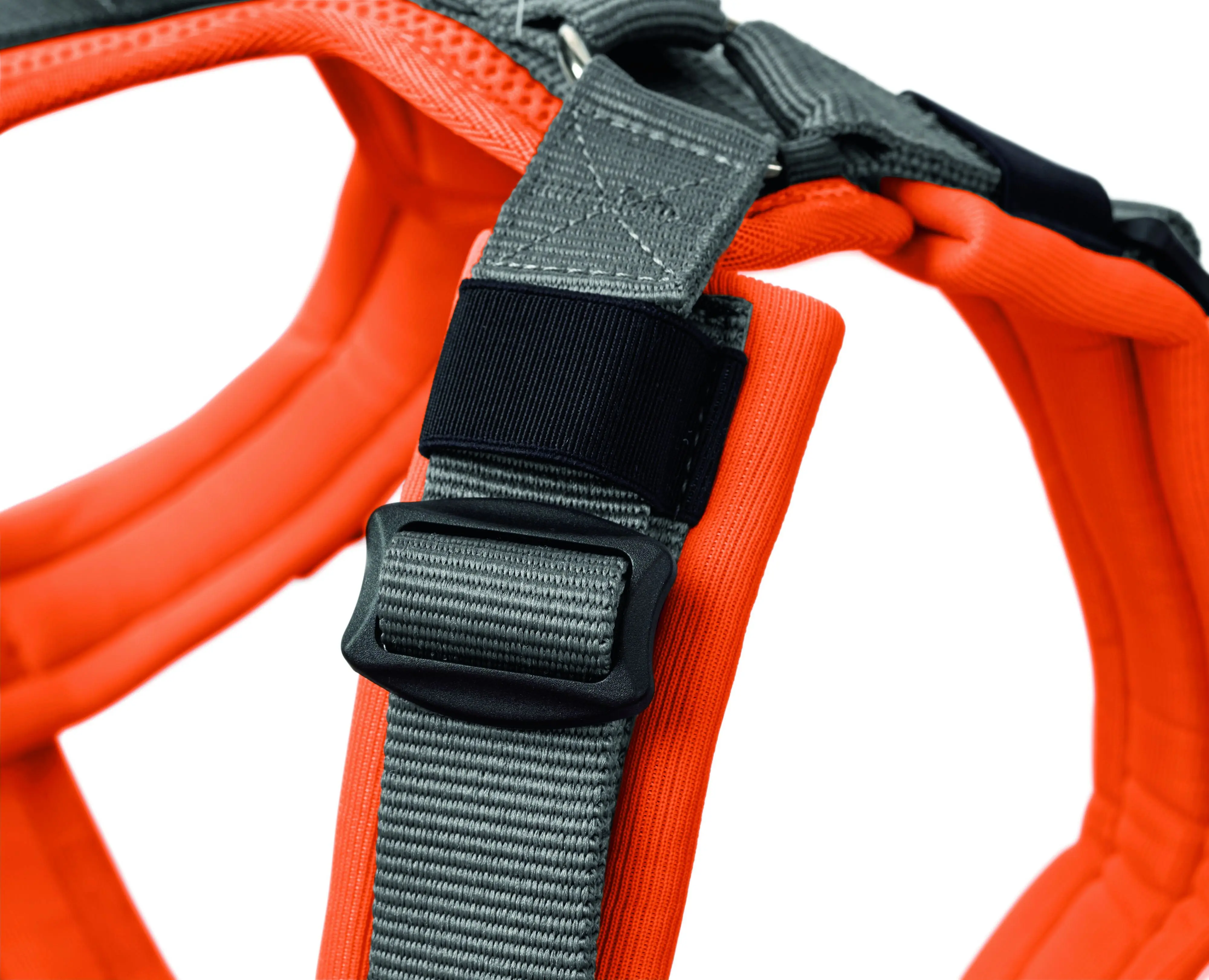 Hunter Hundegeschirr Maldon Up mit Griff M orange/grau