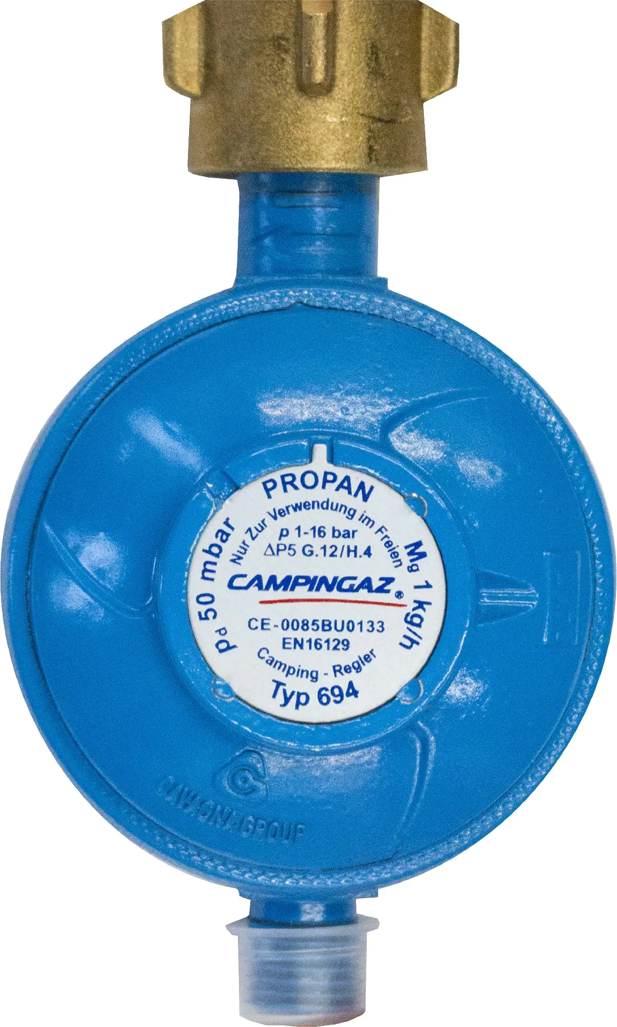Campingaz Regler 50 mbar - 1 Abgang 1 kg