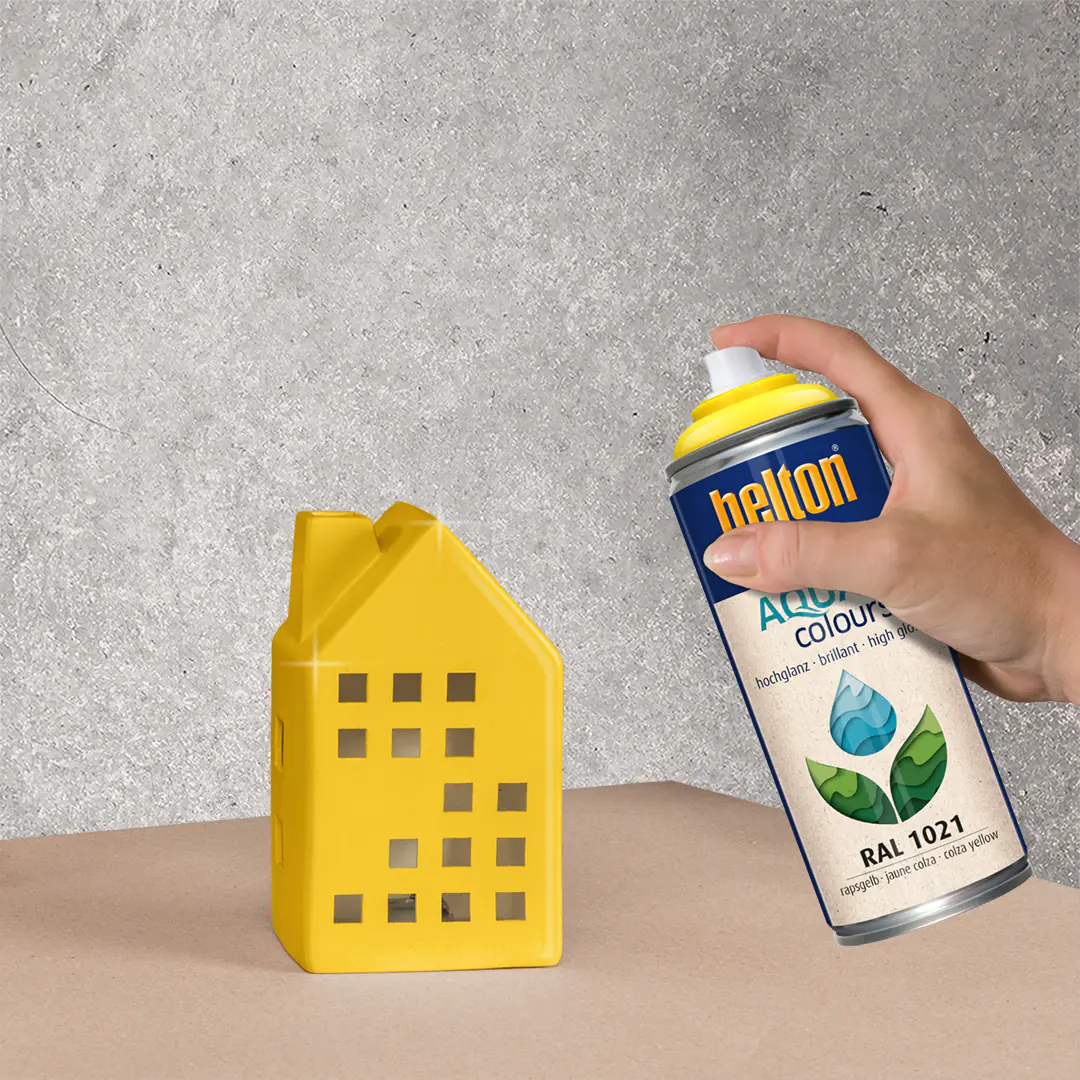 belton free Lackspray AQUAcolours 400 ml rapsgelb hochglanz