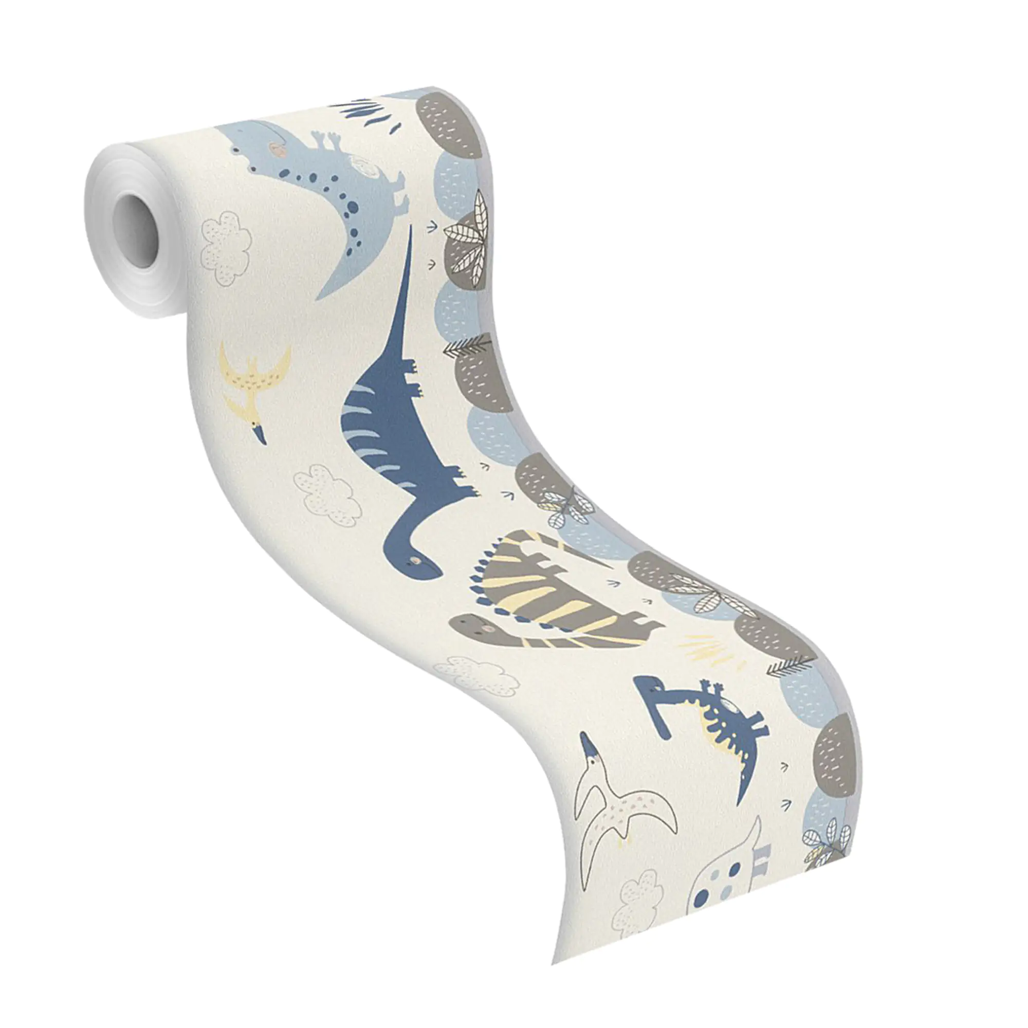 4000441248869_1 Rasch Papierborte 248869 Bambino XVIII blau 5 x 0,17 m