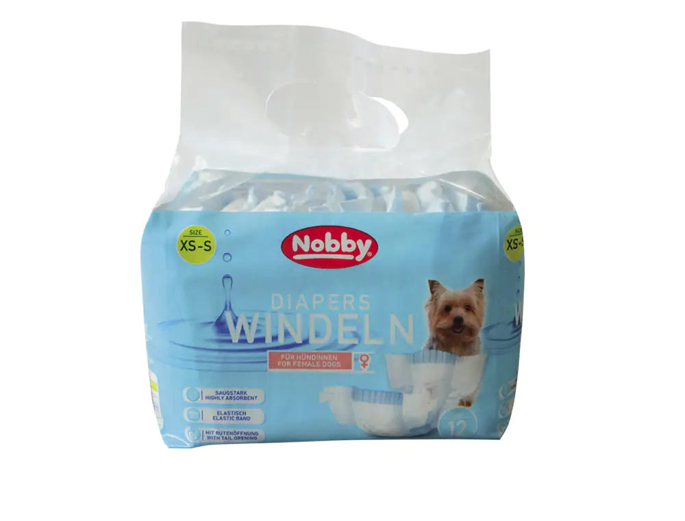 Nobby Windeln für Hündinnen Größe XS-S - 12 Stück Nobby Windeln für Hündinnen Größe XS-S - 12 Stück