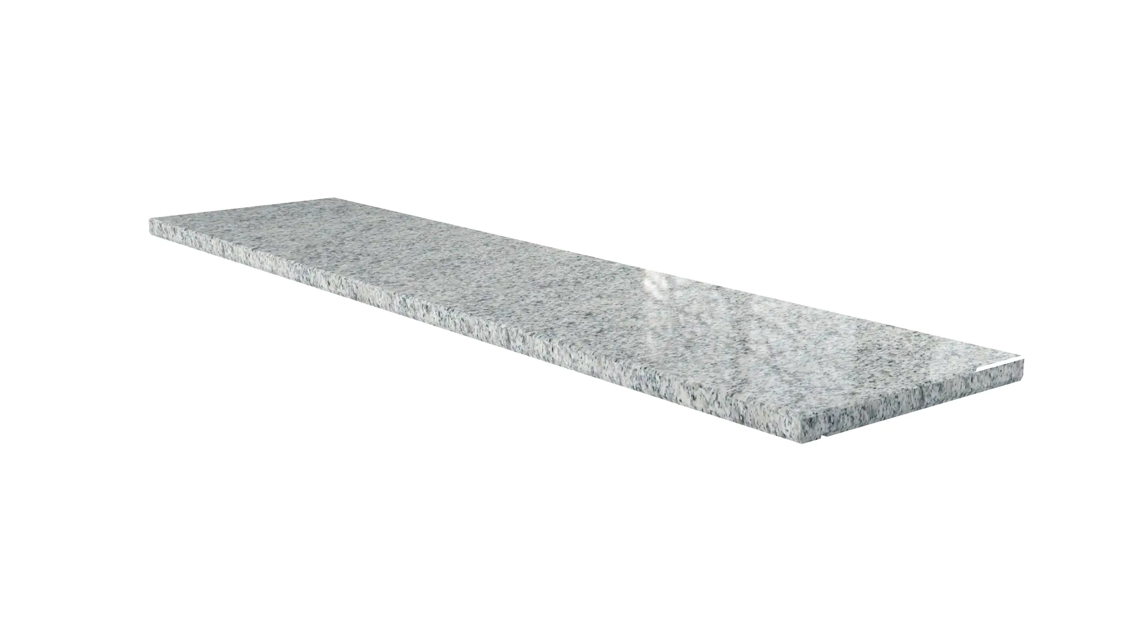 Wigastone Granit-Fensterbank grau 101 x 25 x 2 cm mit Wasserrille Wigastone Granit-Fensterbank grau 101 x 25 x 2 cm mit Wasserrille
