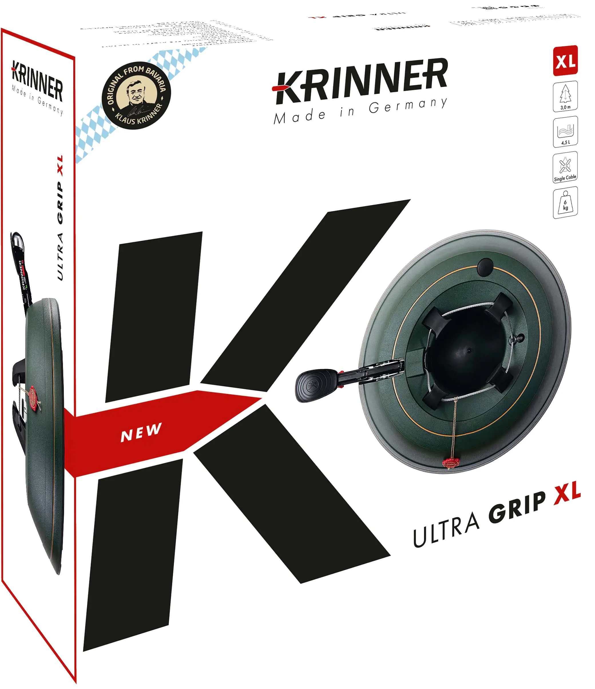 Krinner Christbaumständer Ultra Grip XL Stamm Ø: bis 12 cm