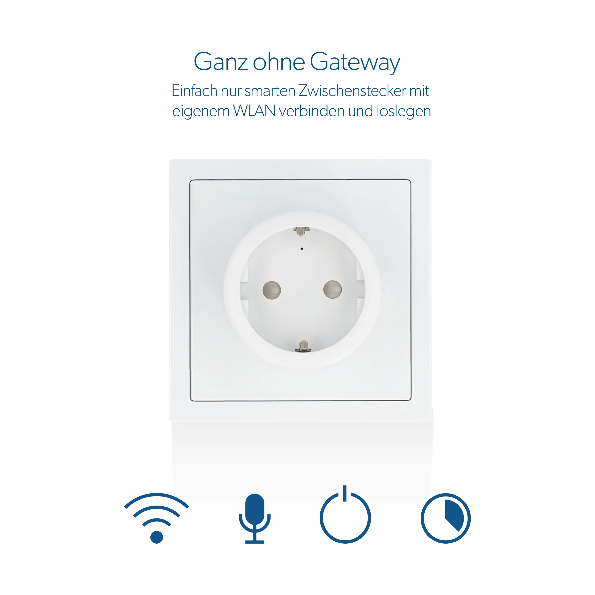 WIFI Zwischenstecker weiß