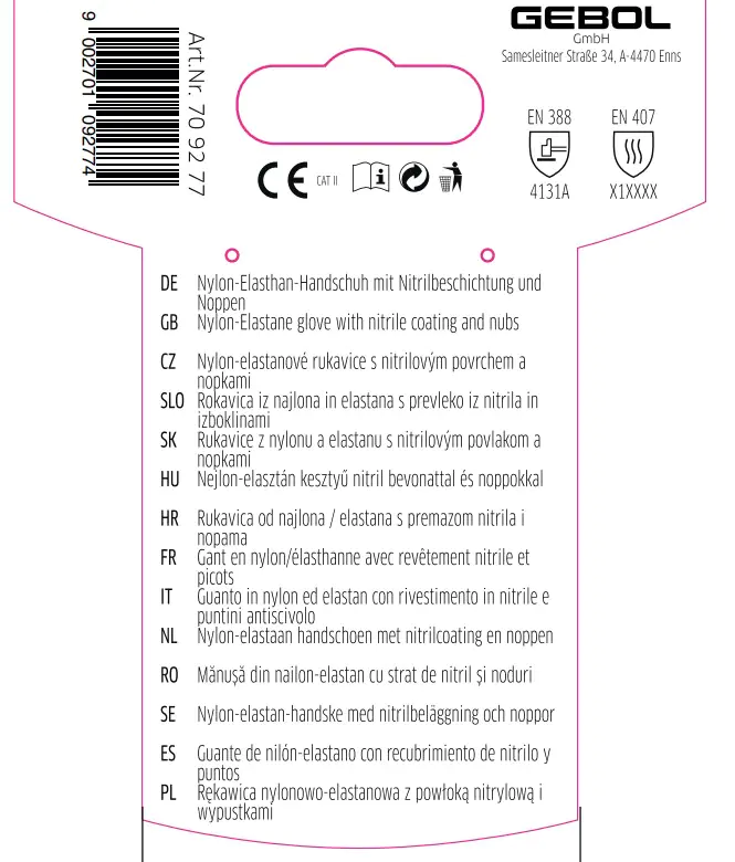 Gebol Handschuh Multi Flex  