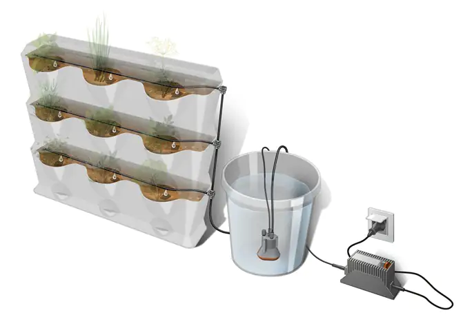 Gardena Nature Up! Wasserbehälter Erweiterungsset Bewässerung Gardena Nature Up! Wasserbehälter Erweiterungsset Bewässerung