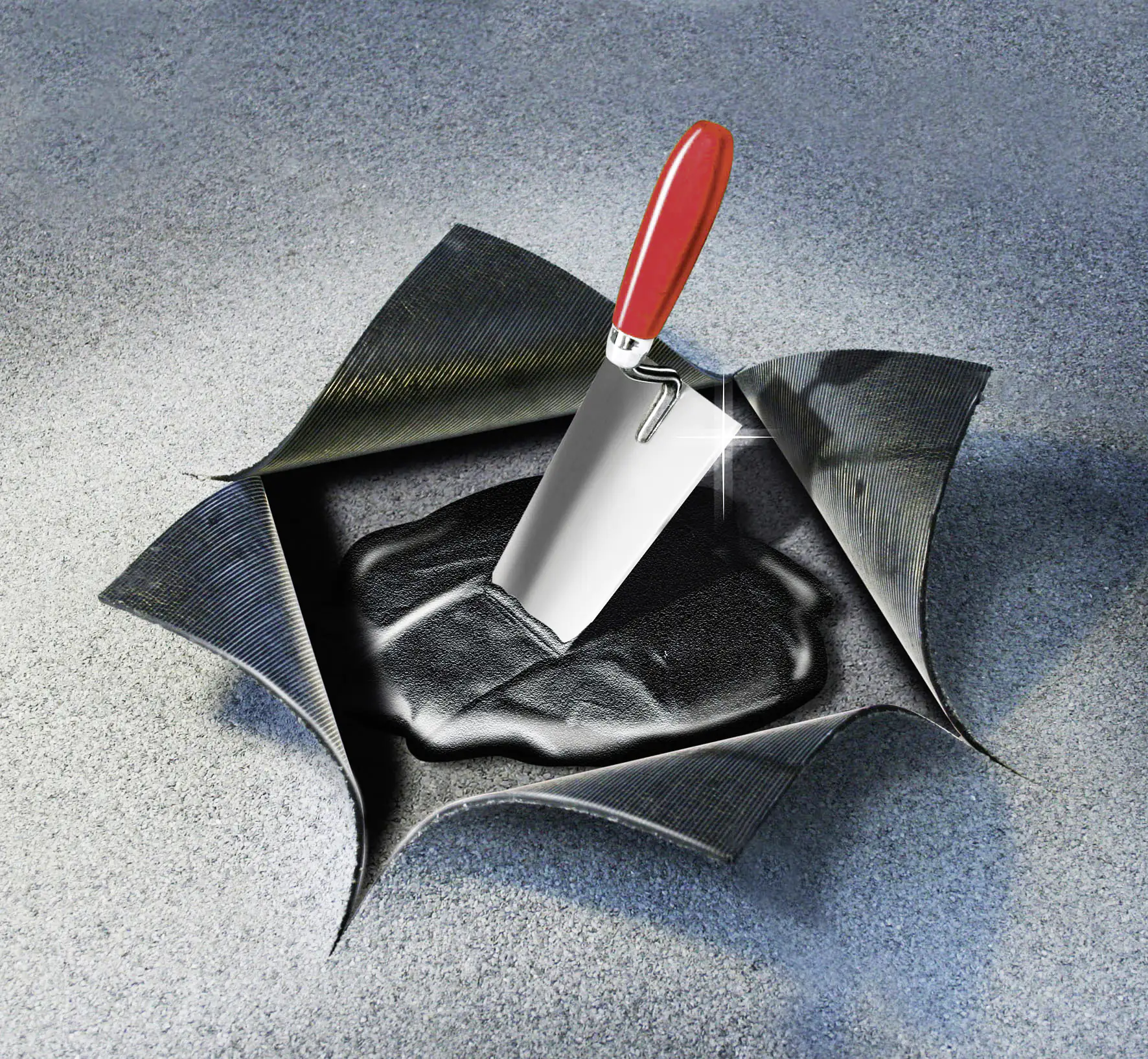 MEM Bitumen Spachtelmasse 4 kg