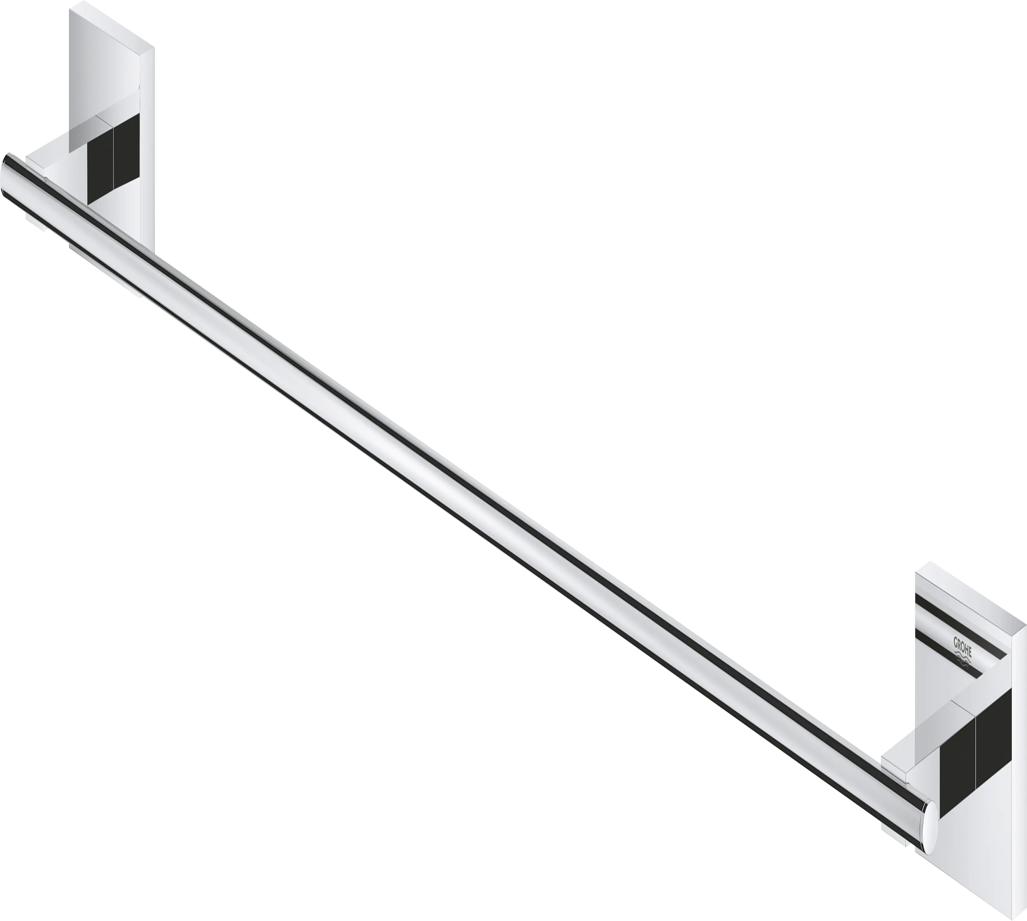 Grohe Start Cube Badetuchhalter chrom klebbar Grohe Start Cube Badetuchhalter chrom klebbar
