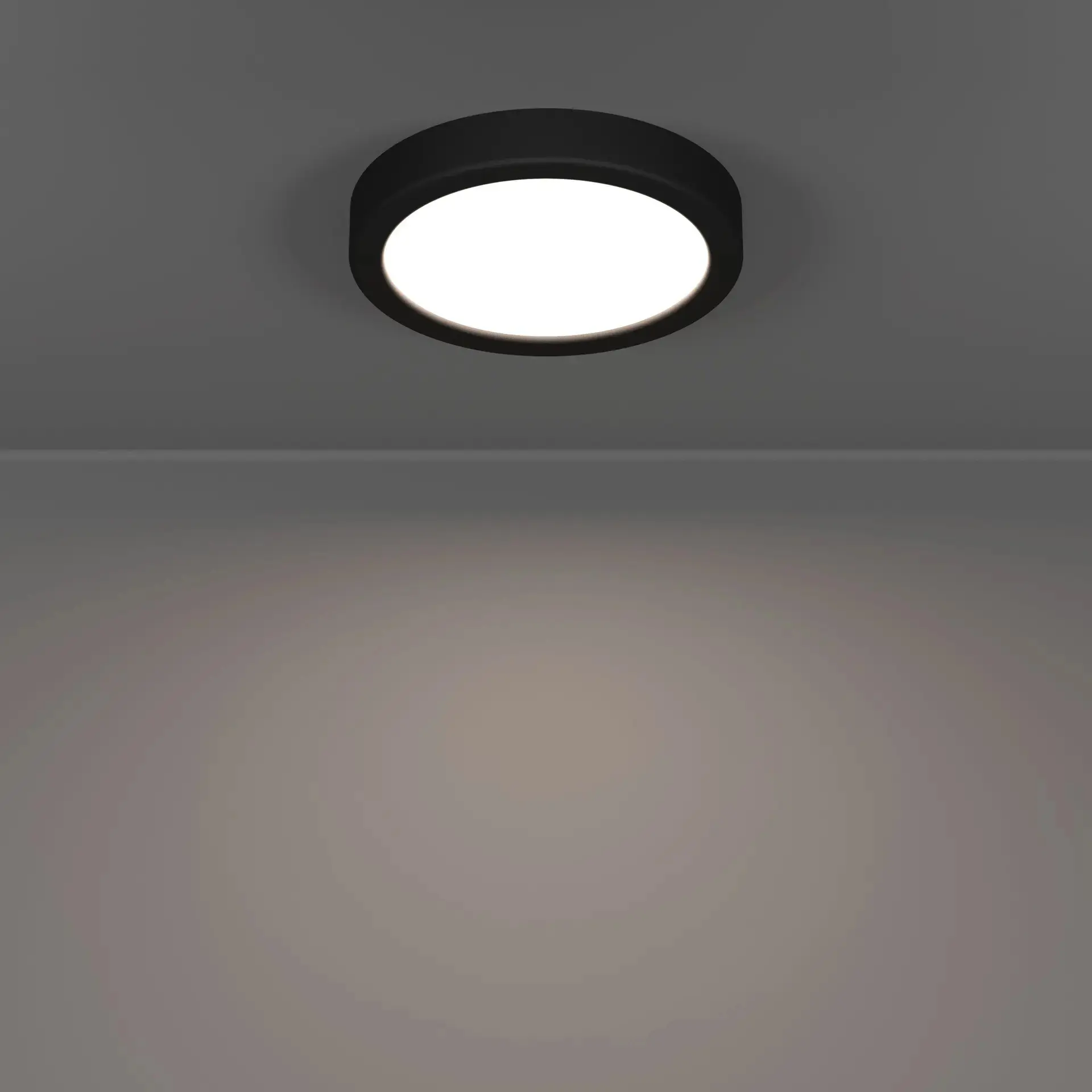 Eglo LED Deckenleuchte Fueva 6 schwarz Ø 17 x 3 cm warmweiß-kaltweiß Eglo LED Deckenleuchte Fueva 6 schwarz Ø 17 x 3 cm warmweiß-kaltweiß