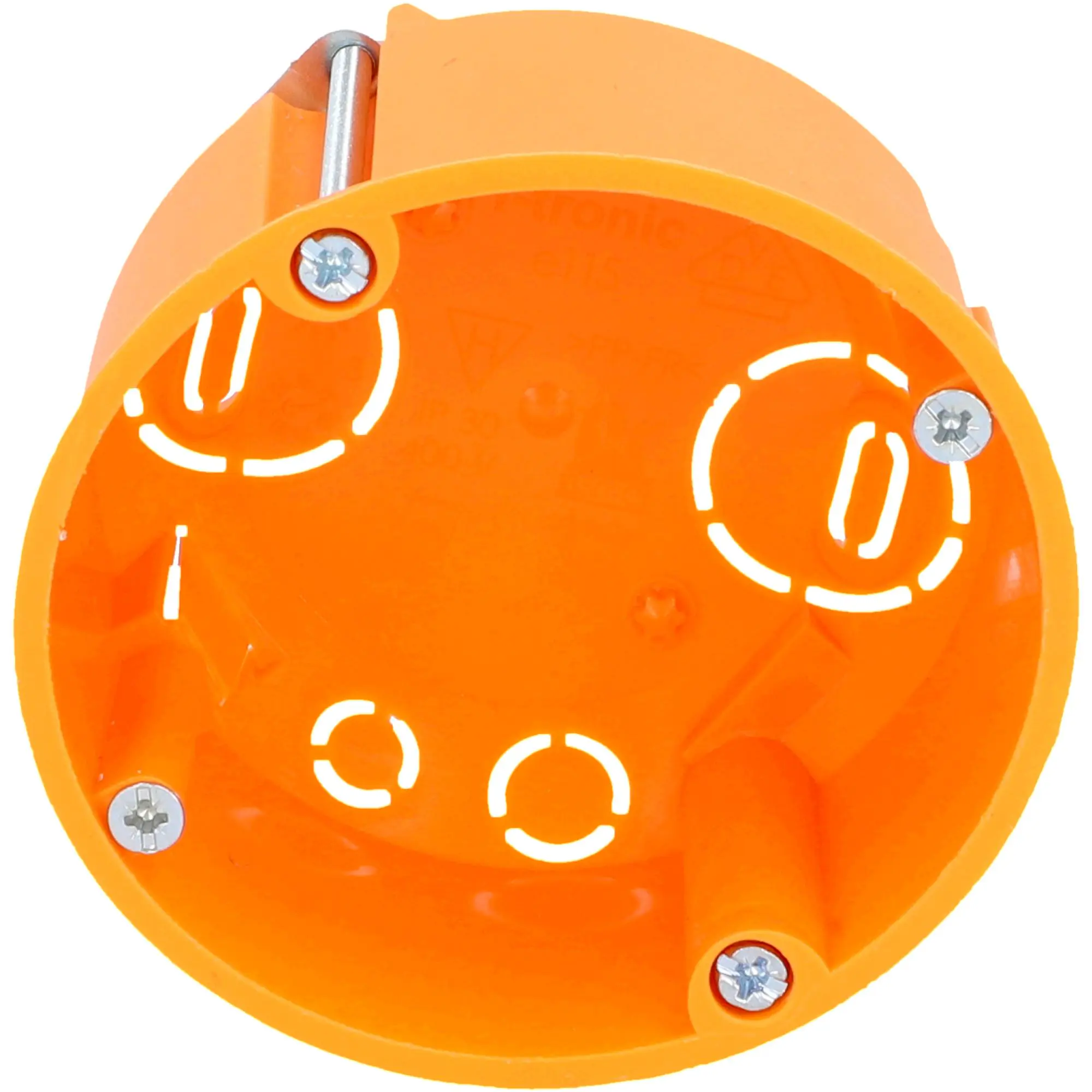 Hohlwand-Schalterdose 47 mm, orange Hohlwand-Schalterdose 47 mm, orange