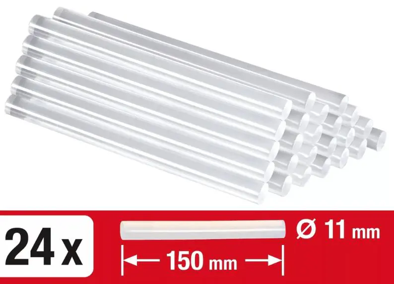 Einhell Klebesticks 11x150 mm, 24 Stück