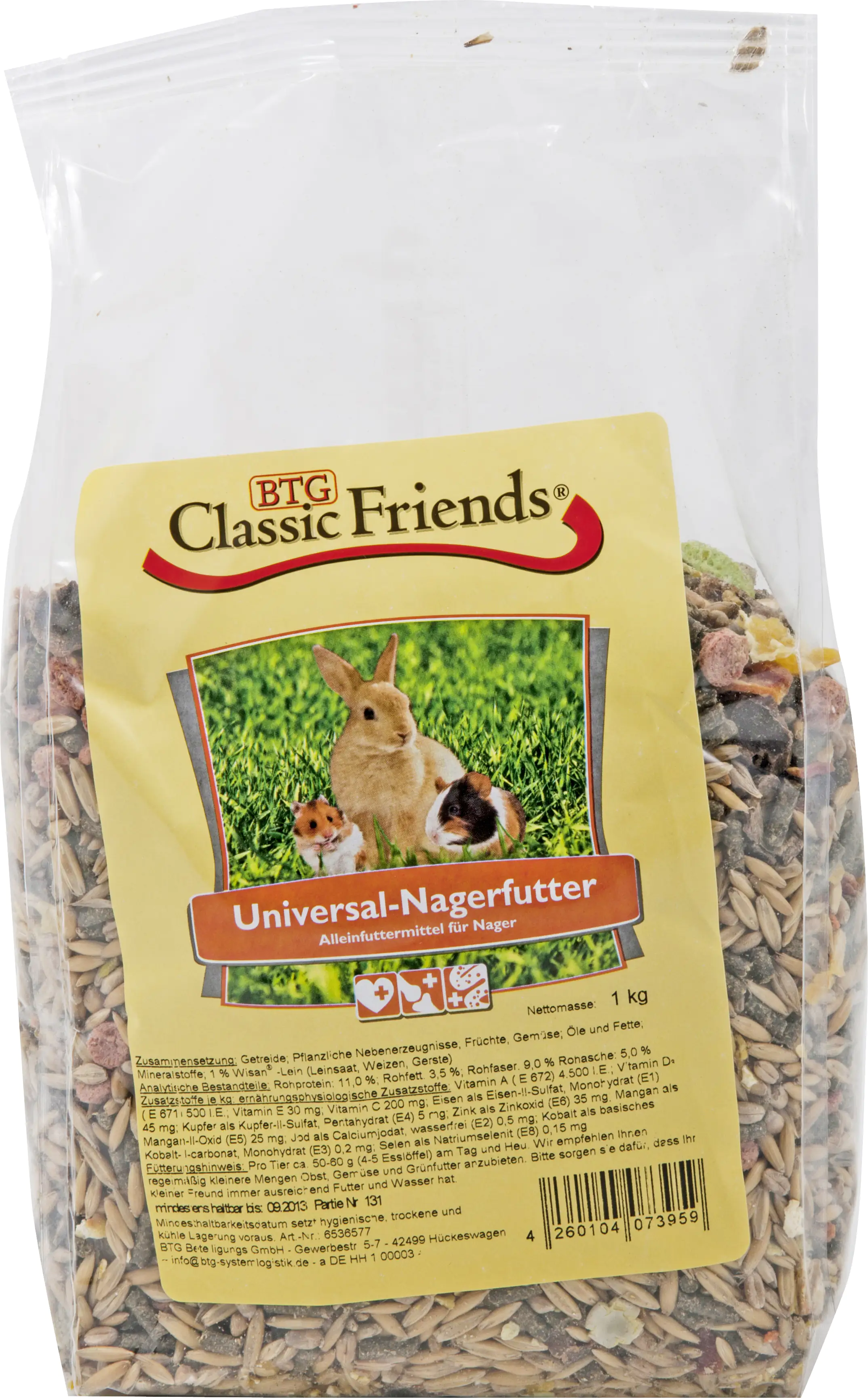 Classic Friends Universal Nagerfutter 1 kg