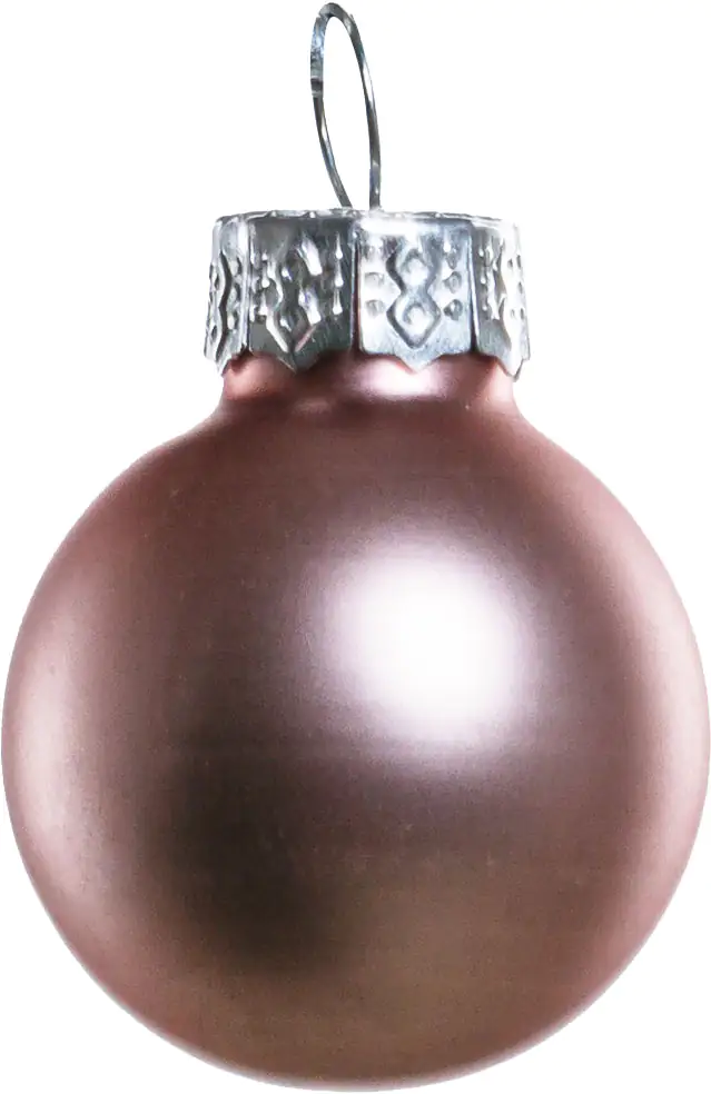 4333692643030_03 TrendLine Mini-Christbaumkugeln aus Glas Ø 2,5 cm gold-rose 100 Stück