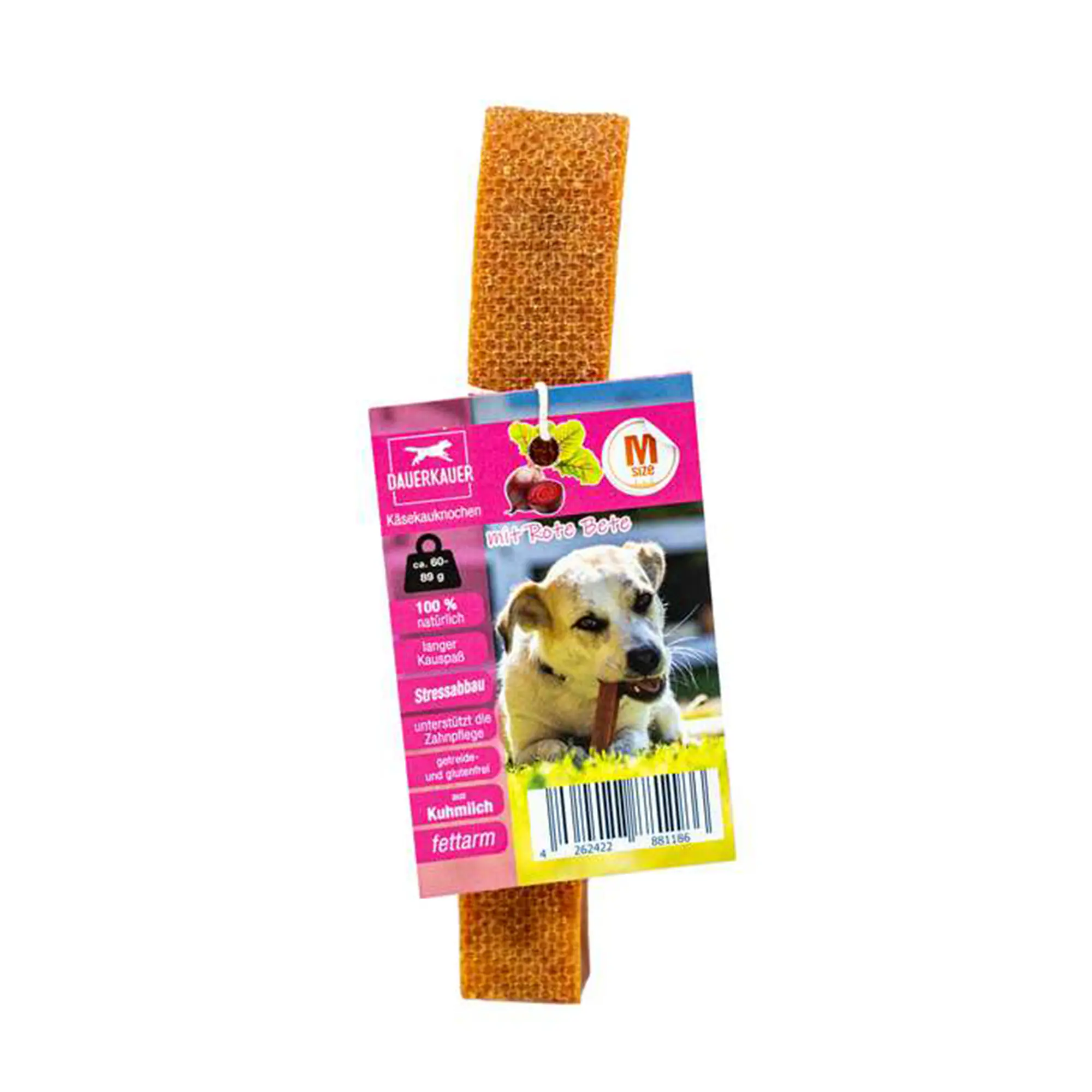 Wolters Hundeleckerli Dauerkauer vegetarischer Käseknochen mit Rote Bete 60 - 89 g Wolters Hundeleckerli Dauerkauer vegetarischer Käseknochen mit Rote Bete 60 - 89 g