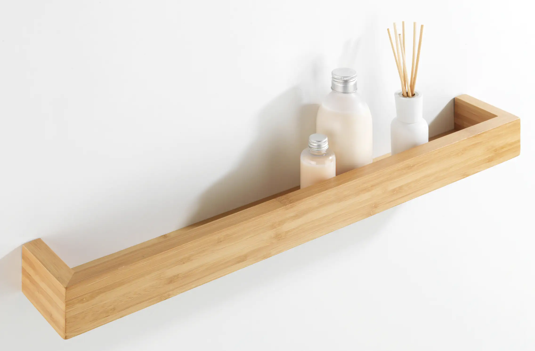 Wenko Bad-Wandablage 60 cm Bambusa