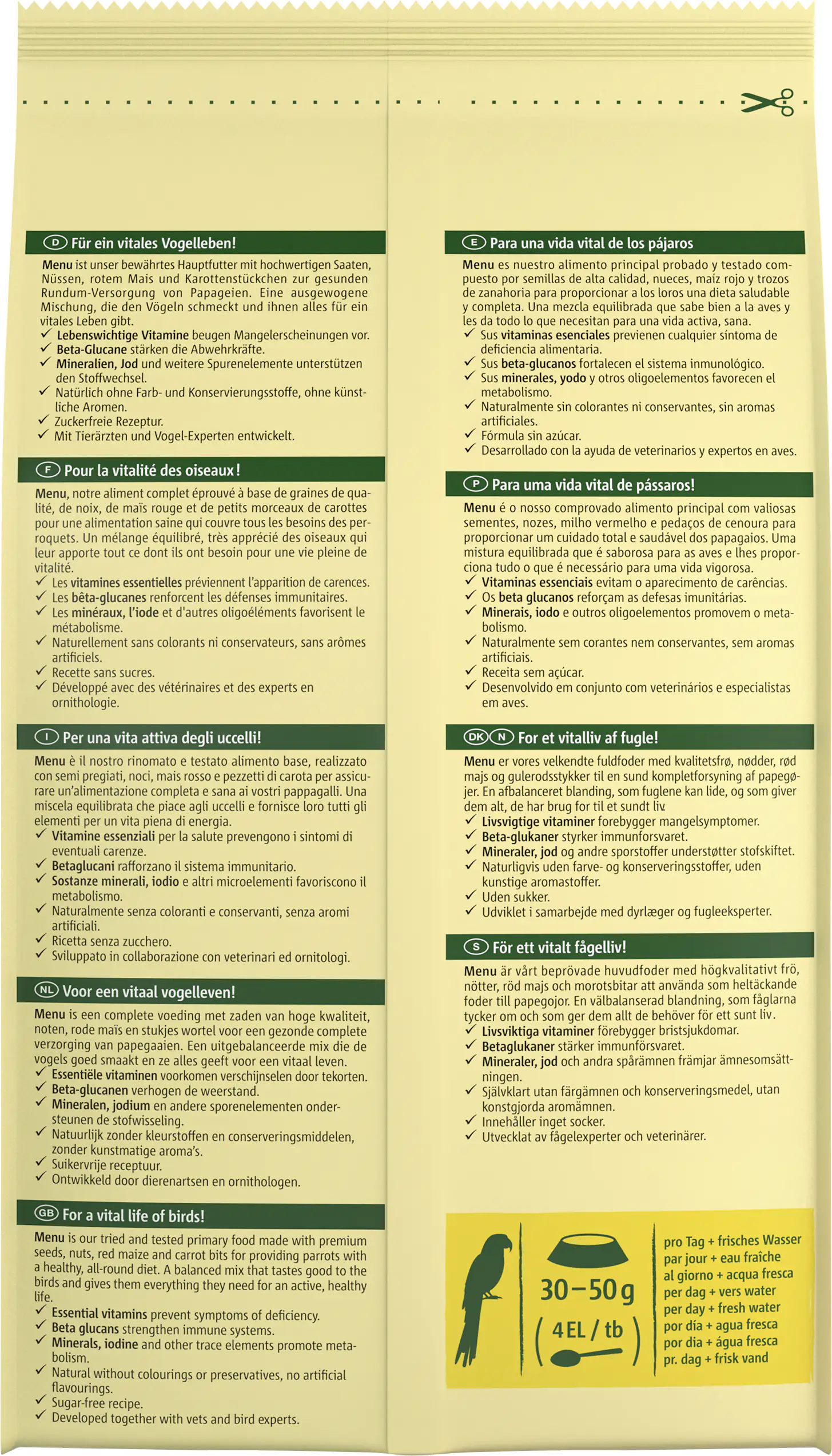 Vitakraft Menü 1 kg