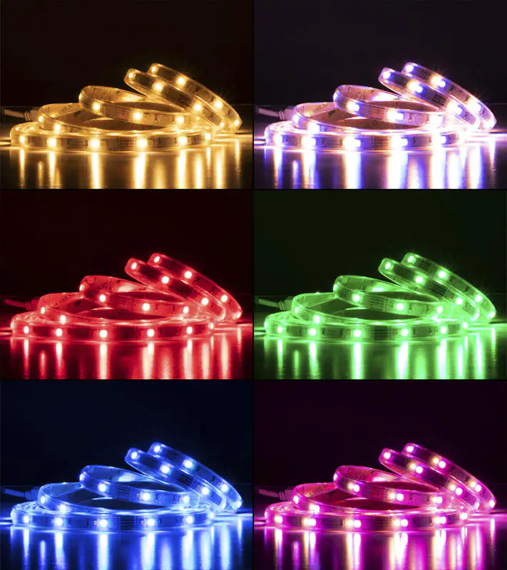 Müller Licht tint LED-Stripe weiß 3 m RGBW, dimmbar, Smart Home