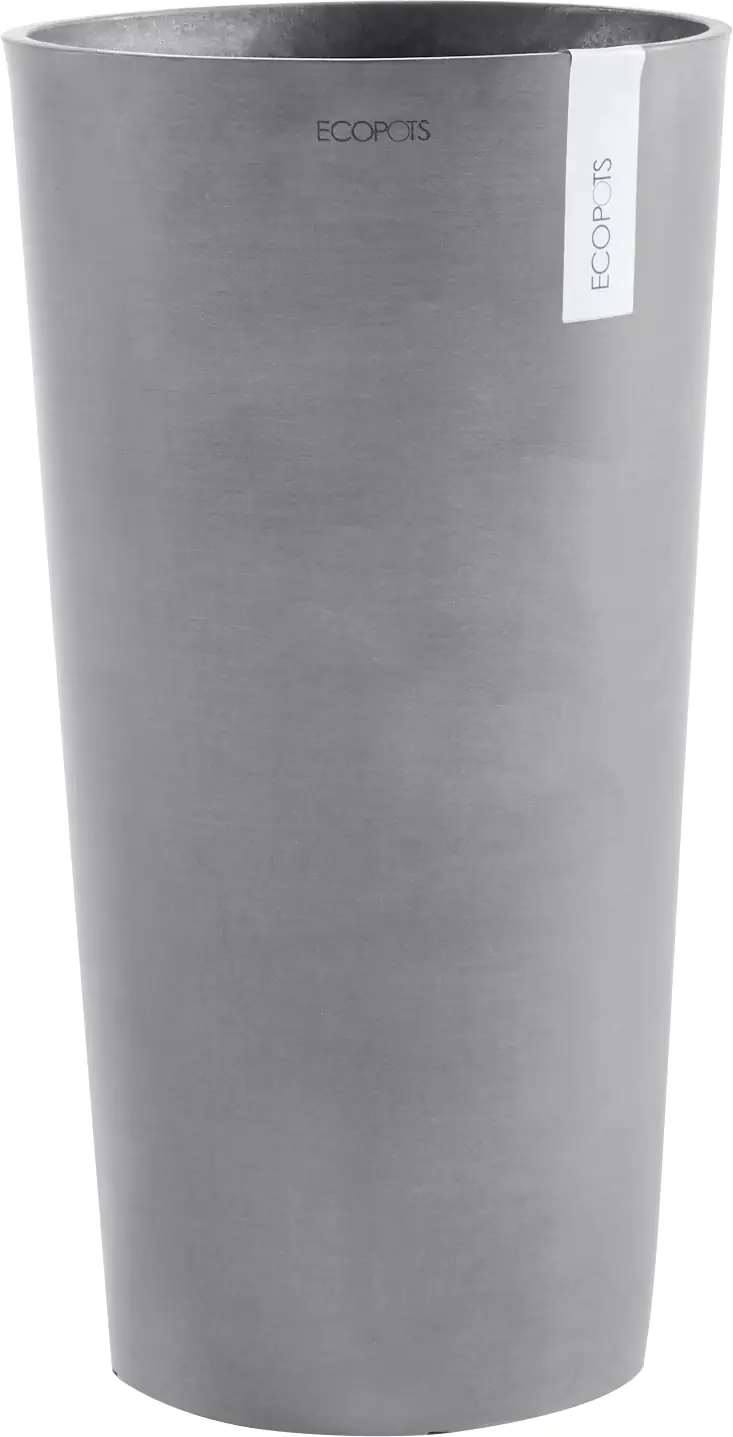 Ecopots Pflanztopf Amsterdam Ø 30 x 50 cm grau Ecopots Pflanztopf Amsterdam Ø 30 x 50 cm grau