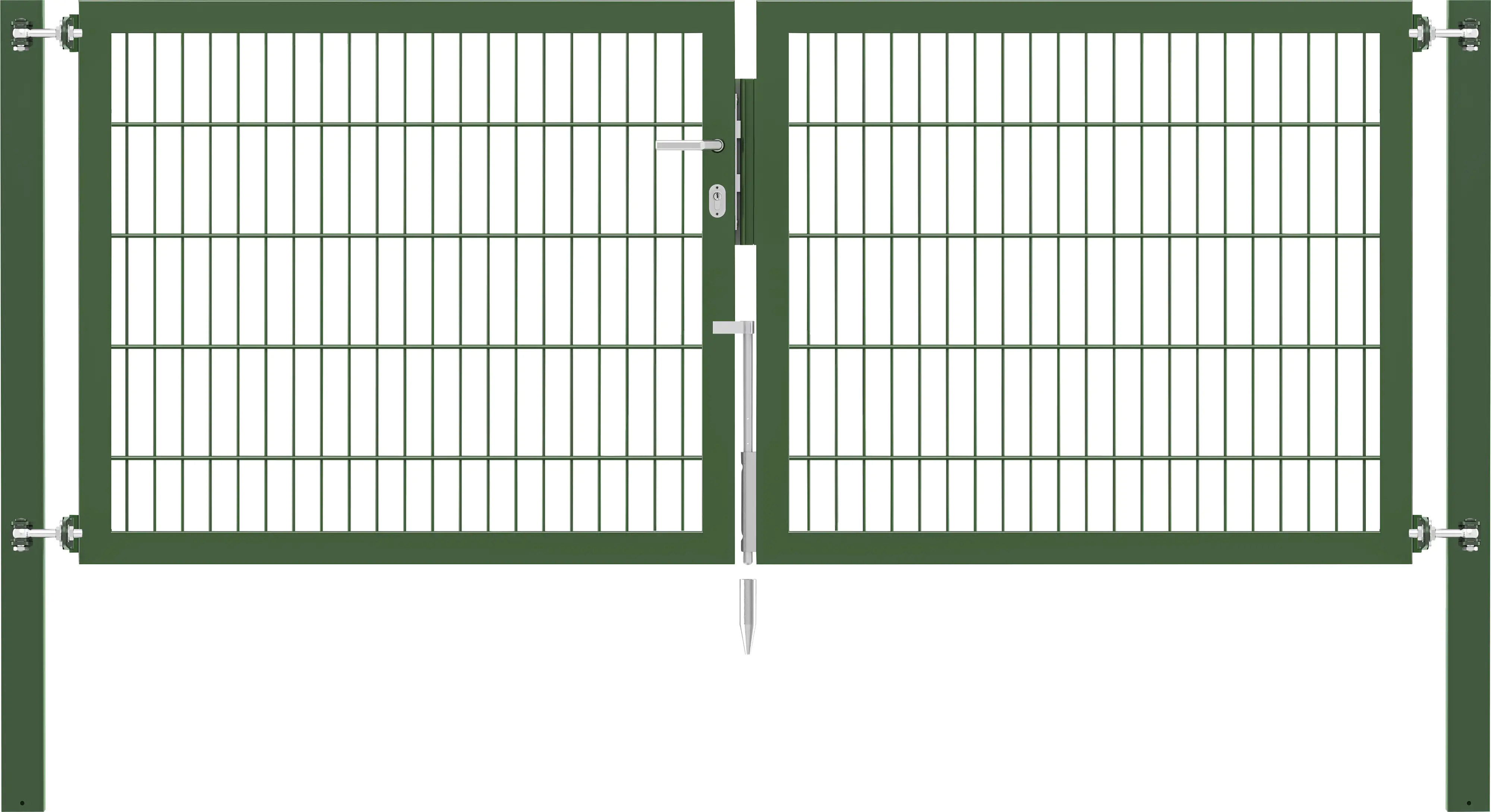 Alberts Doppeltor Flexo Plus grün 250 x 100 cm Alberts Doppeltor Flexo Plus grün 250 x 100 cm