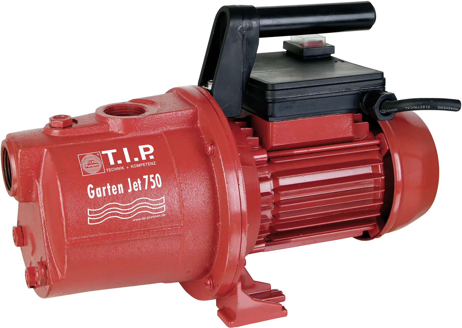 T.I.P. Gartenpumpe Garten-Jet 750 max. Fördermenge: 2.800 l/h, 600 W