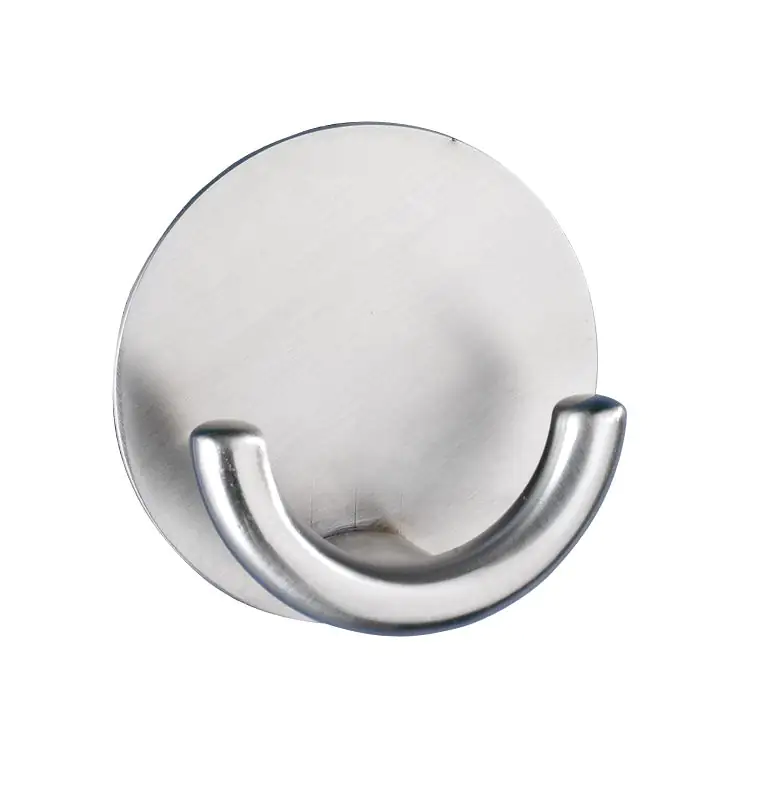 Wenko Strip-it Wandhaken Rondo Edelstahl, chrom