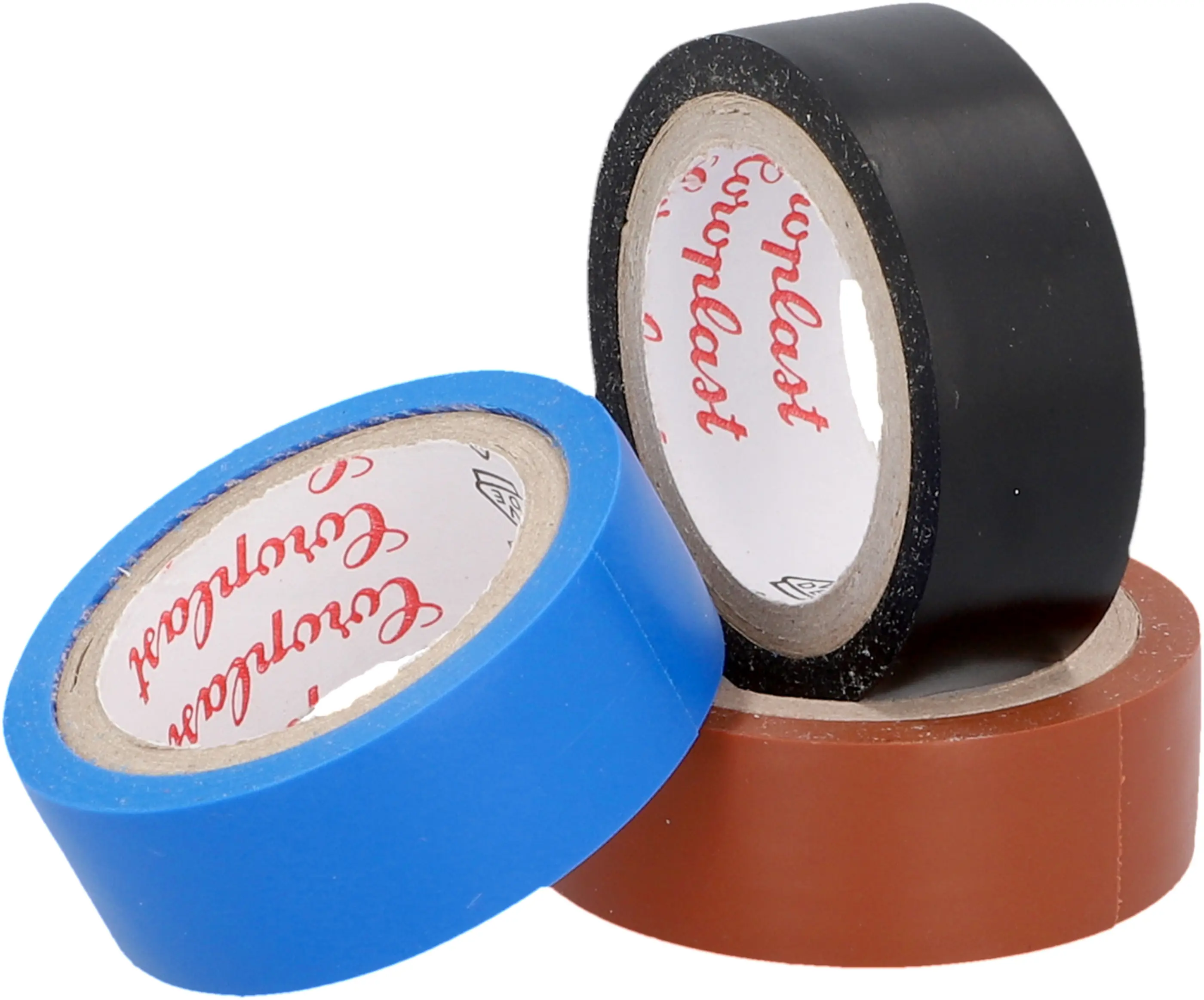 Unitec Isolierband PVC 0,15 x 15 mm 3-teilig je Rolle 4,5 m