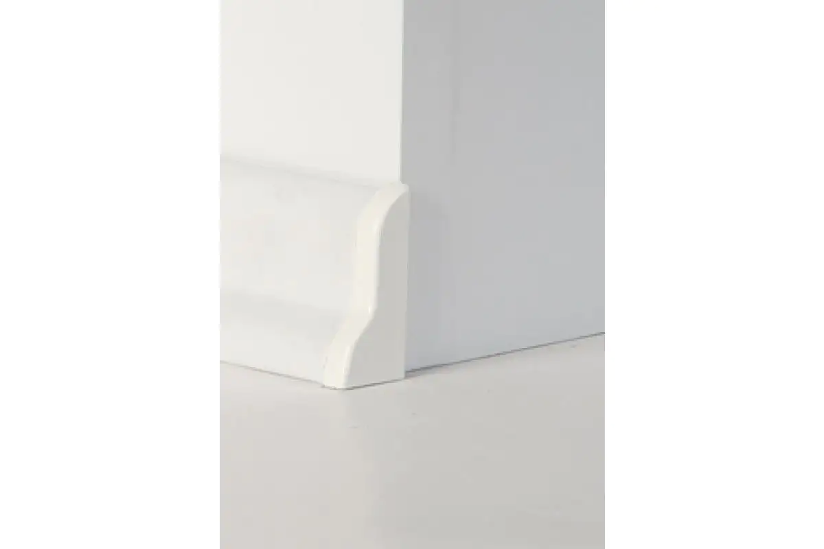 Classen Endkappe für FUXX-Laminatleiste foliert 40 x 20 mm weiß-uni