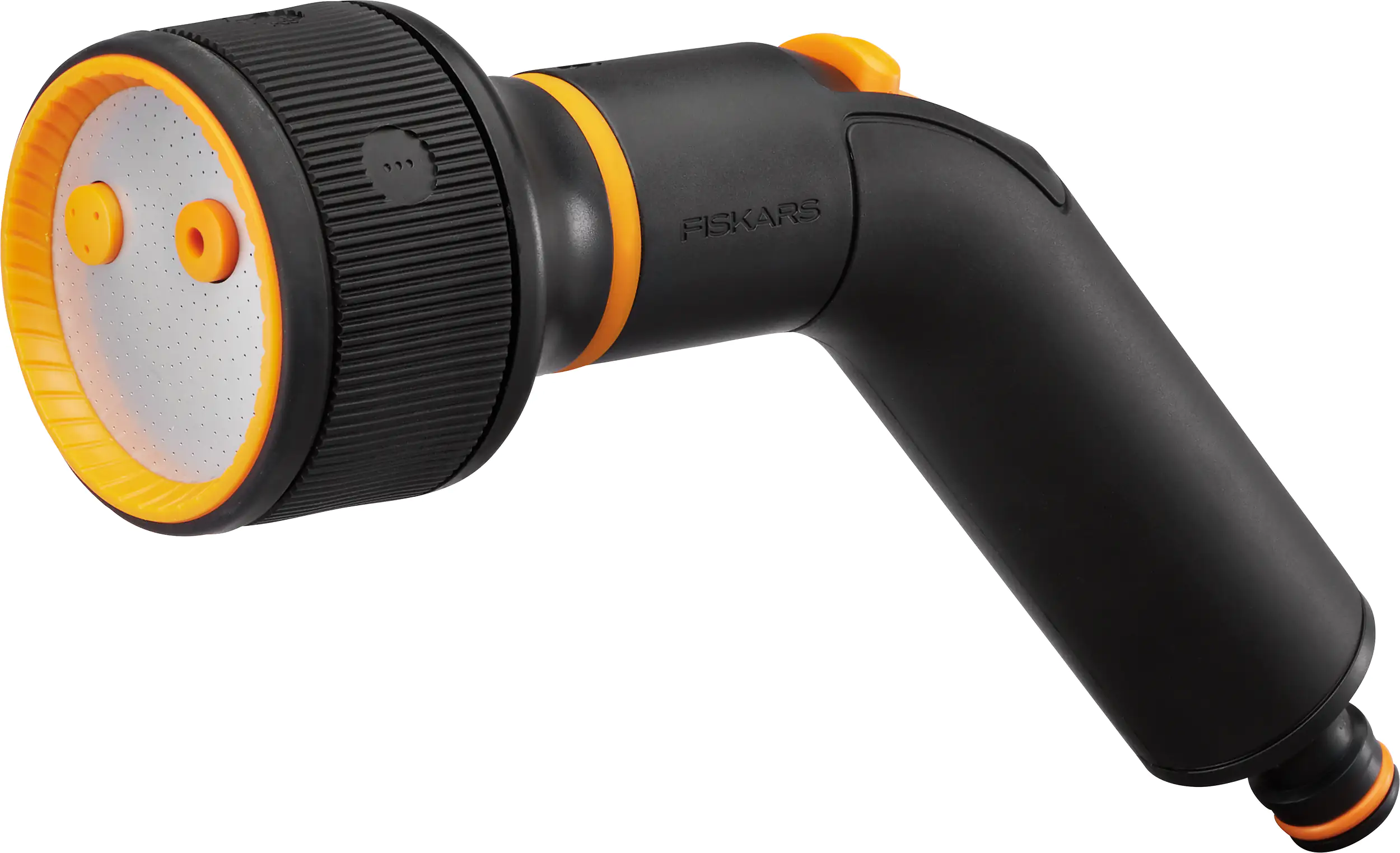 6411501511522 Fiskars Sprühpistole orange/schwarz, mit 3 Funktionen