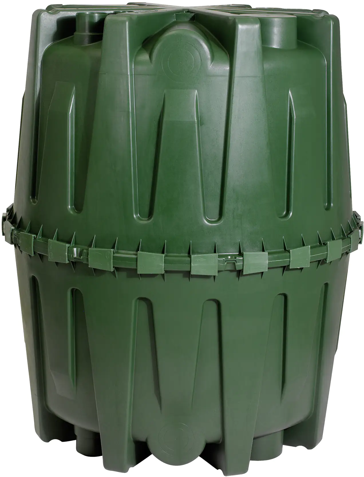 4023122350255_1205878 4rain Regenwasser Tank-Set Herkules 1.600 l, grün