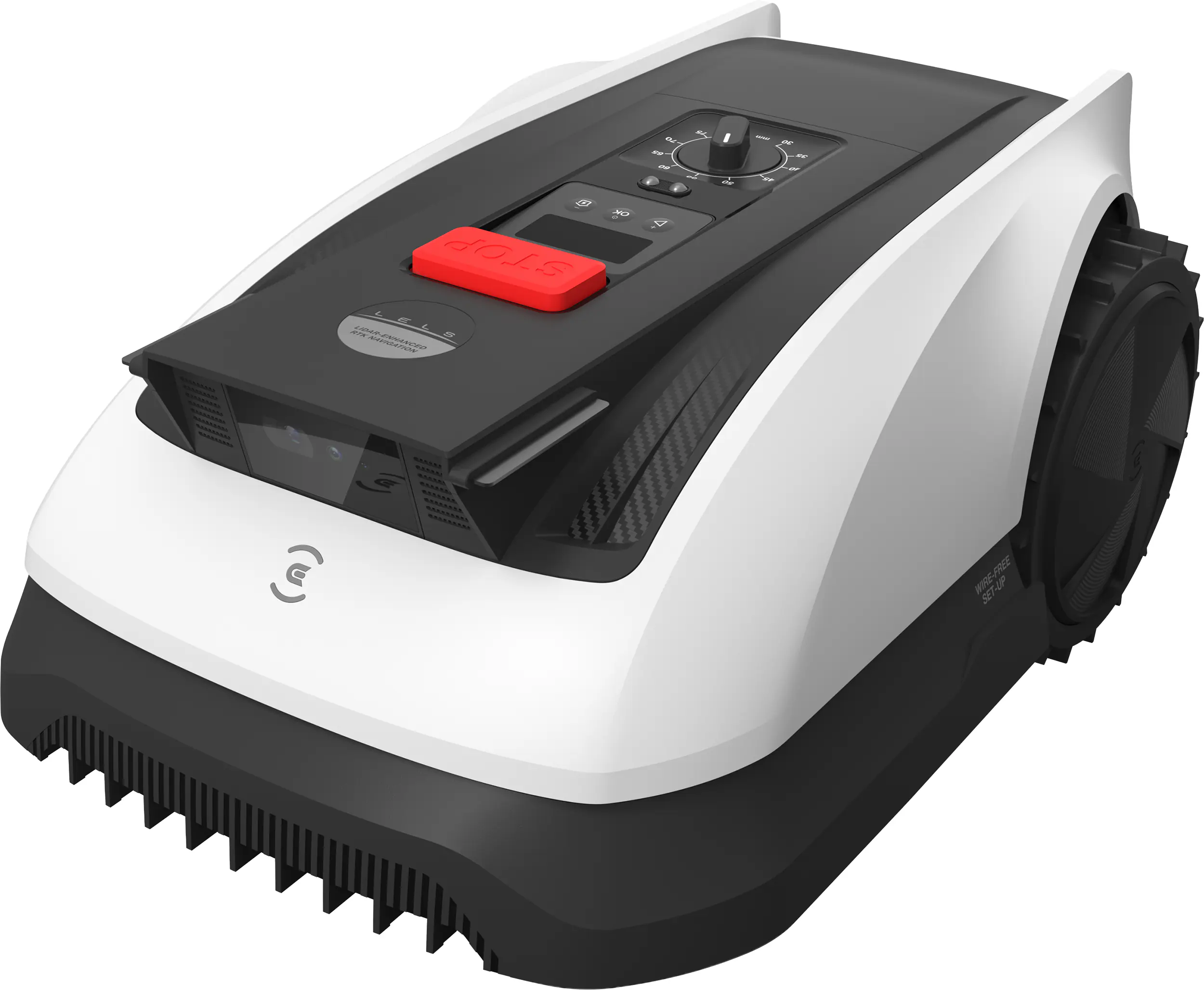 Ecovacs Mähroboter GOAT O800 RTK - 22 cm Schnittbreite inkl. Ladestation & Garage