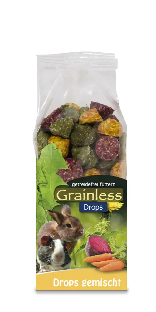 JR Farm Nagersnack Grainless Drops gemischt 140 g 140 g