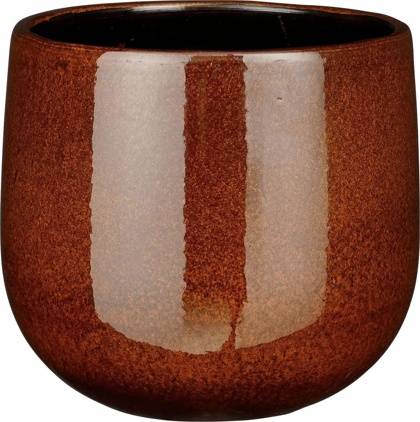 Mica Decorations Topf Pablo ceramic 16 x 18 cm braun