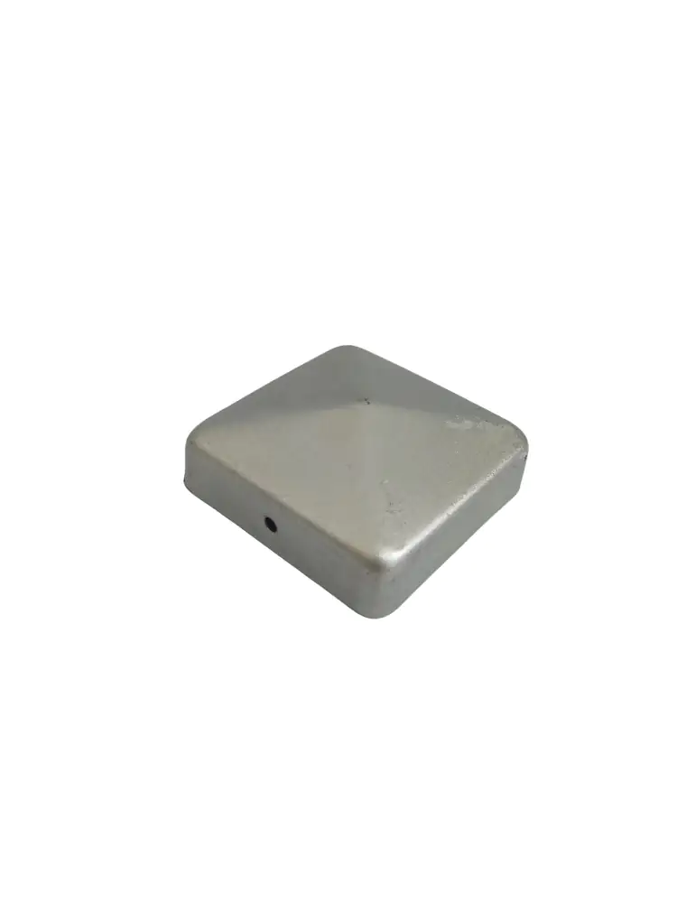 4333692040174 TrendLine Pfostenkappe Stahl spitz 70 x 70 mm