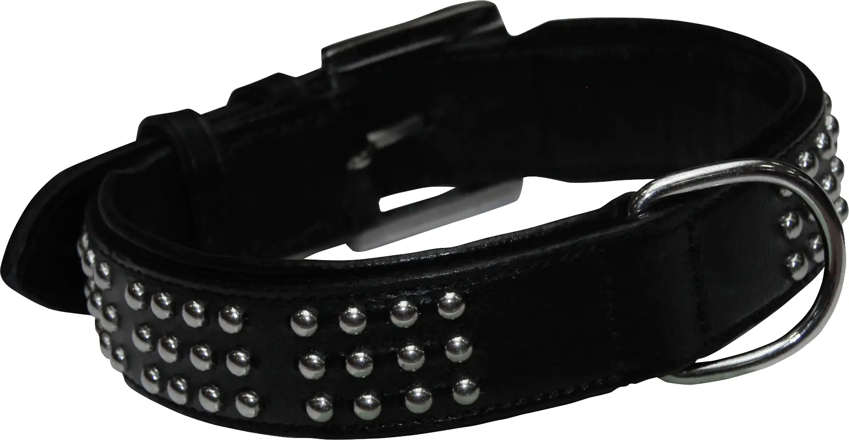Nobby Leder Halsband Vinto schwarz 50 mm breit Nobby Leder Halsband Vinto schwarz 50 mm breit