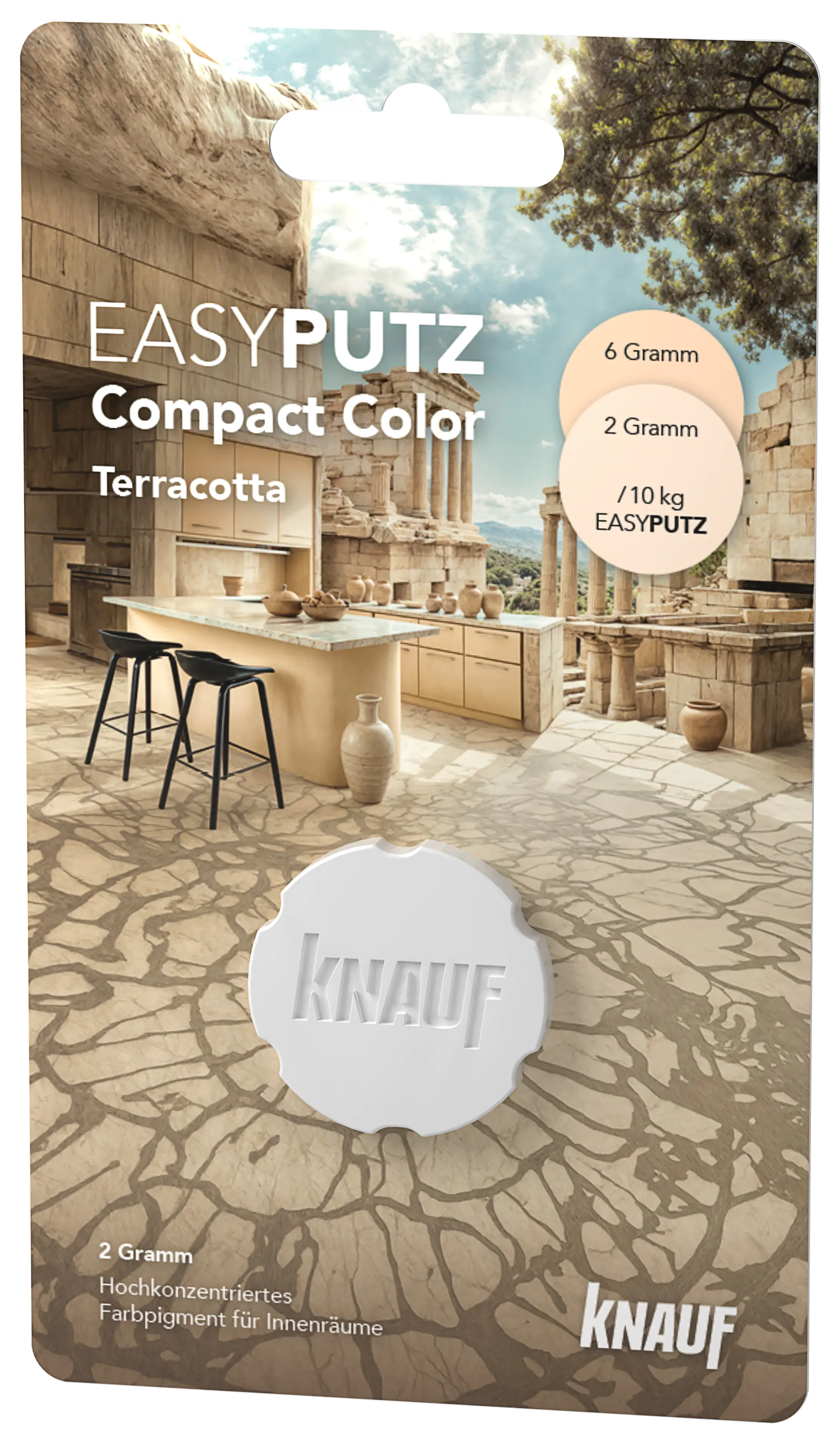 Knauf Farbpigment Compact Color terracotta 2 g