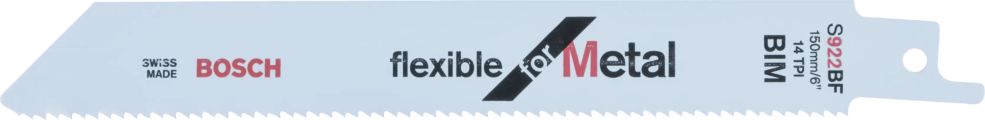 Bosch Säbelsägeblatt S 922 BF Flexible for Metal 2 Stück Bosch Säbelsägeblatt S 922 BF Flexible for Metal 2 Stück