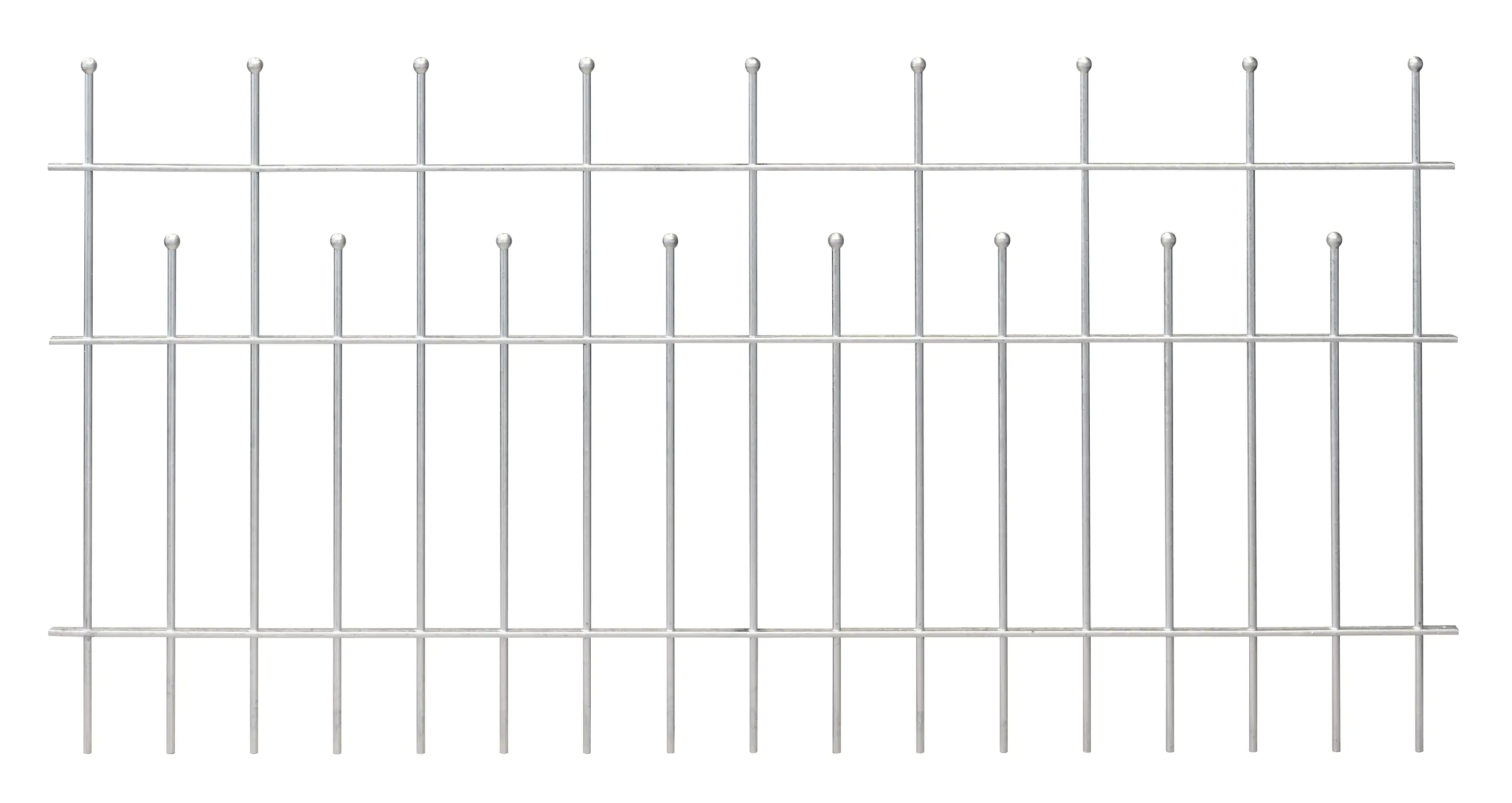 Alberts Zaunfeld Madrid 49,5 x 200 cm anthrazit