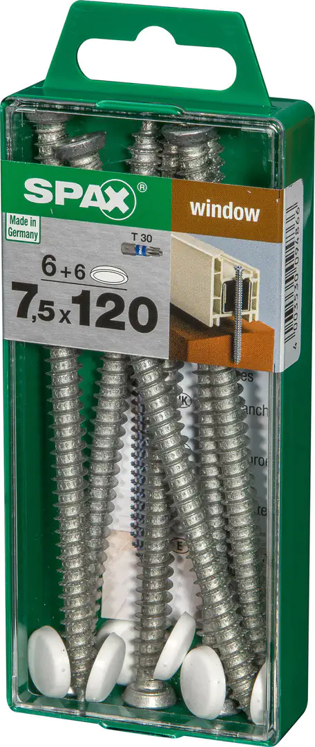 Spax Rahmenanker 7.5 x 120 mm TX 30 - 6 Stk.