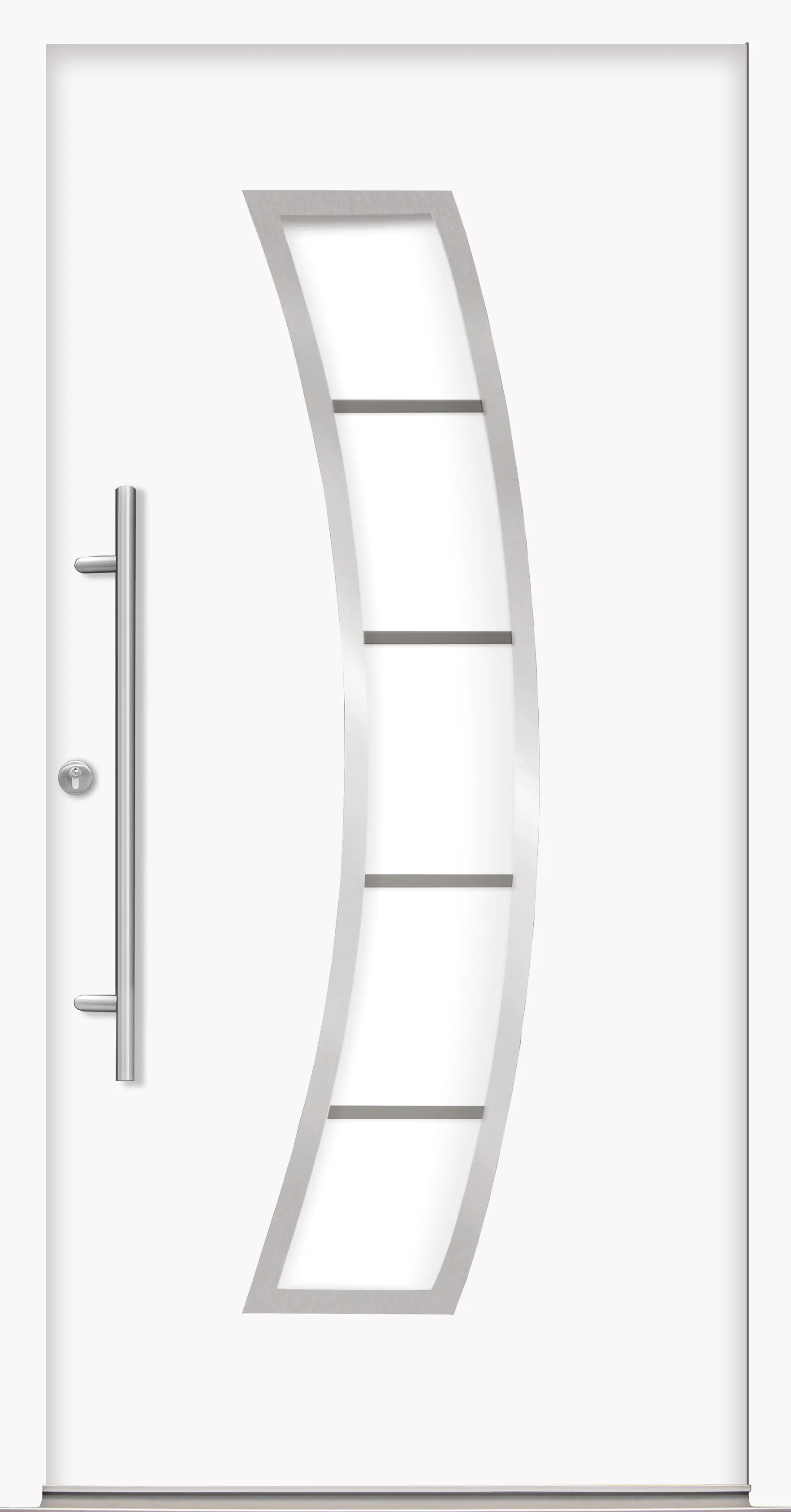 Splendoor Haustür Passivedoor Premium P14 Weiß DIN Links 100 x 210 cm