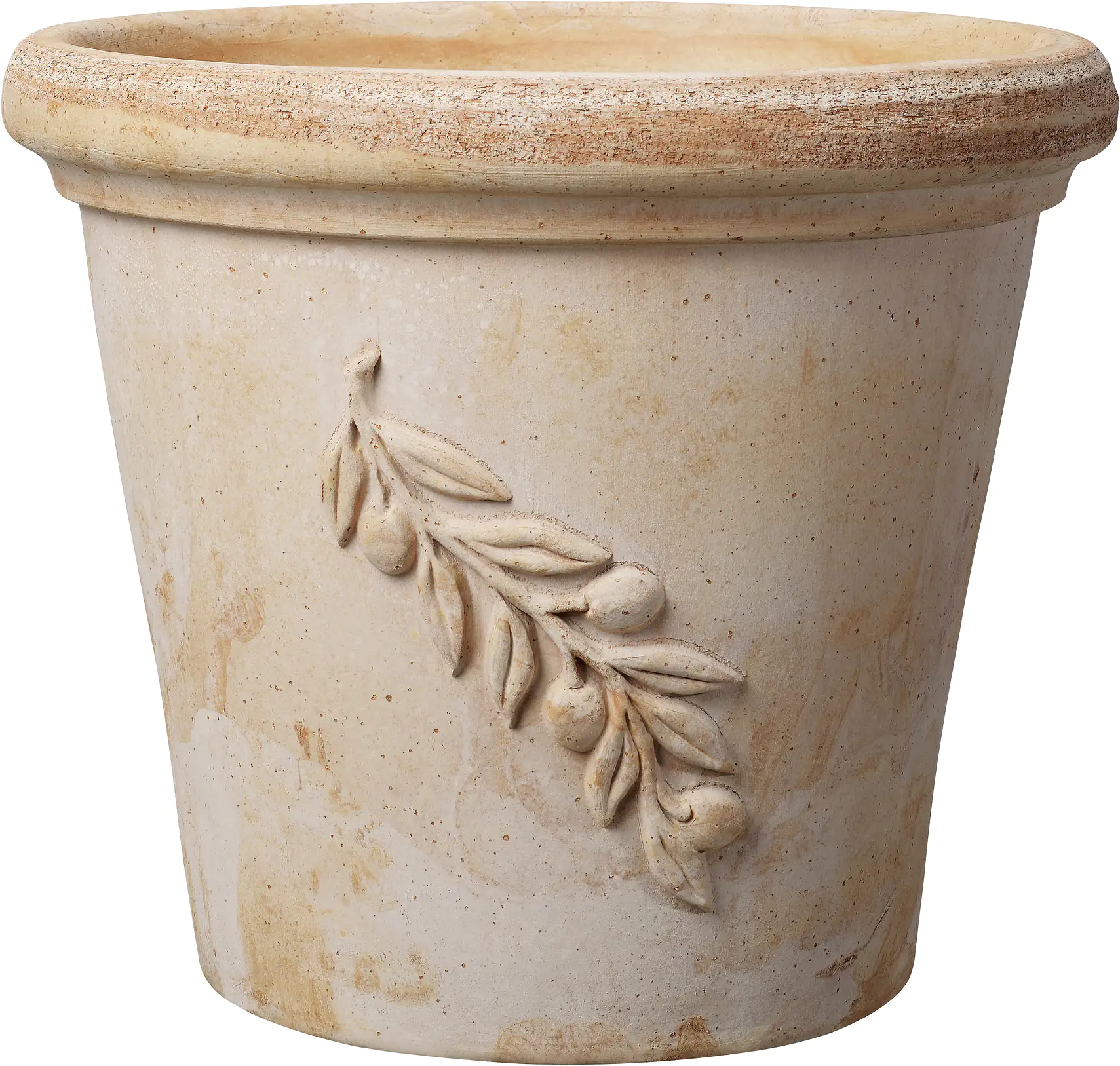 Deroma Pflanztopf Cilindro Olive terracotta Ø 38 cm Deroma Pflanztopf Cilindro Olive terracotta Ø 38 cm