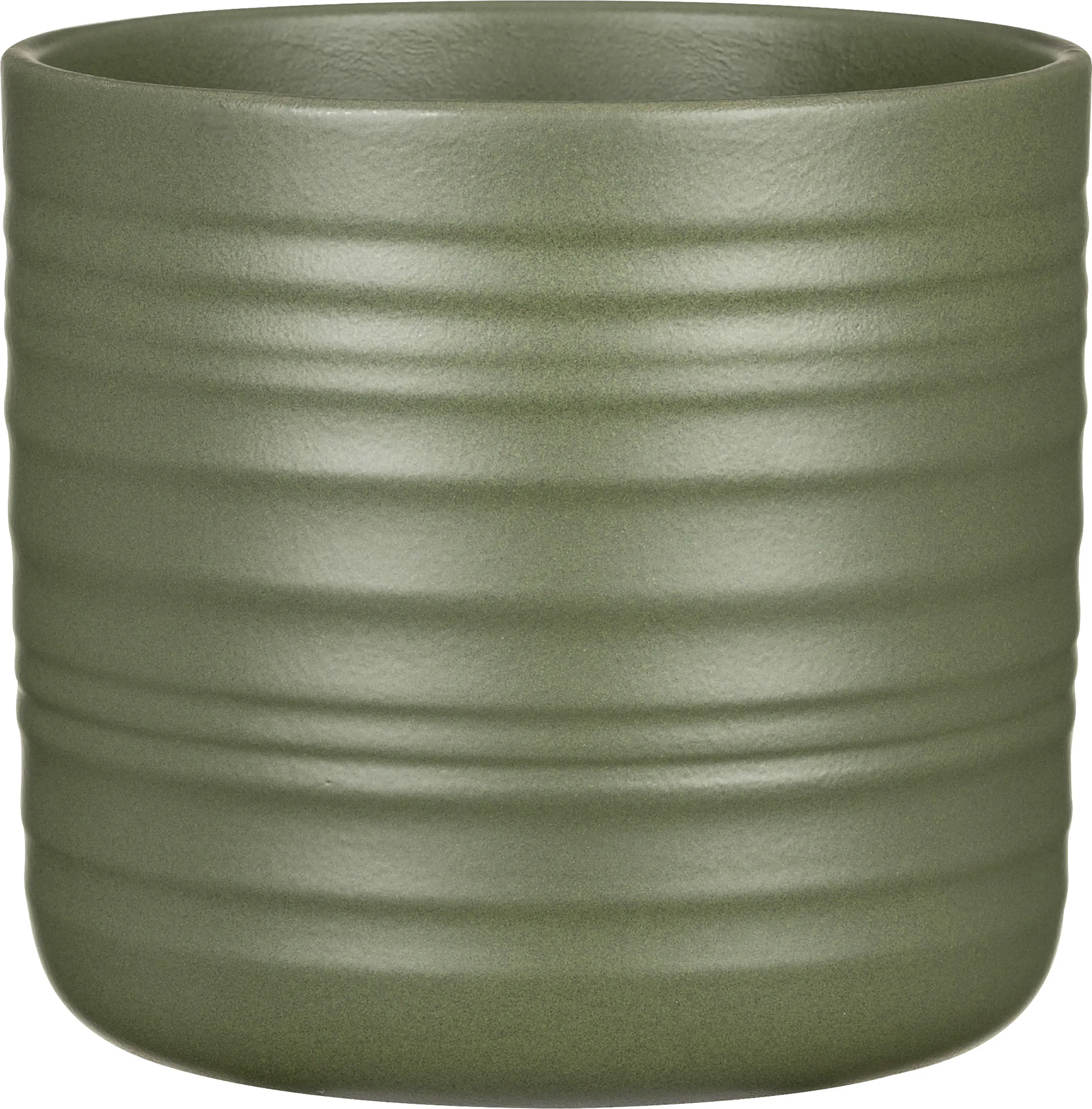 Scheurich Übertopf Serie Forest Green 850 Keramik grün Ø 23 x 22 cm 