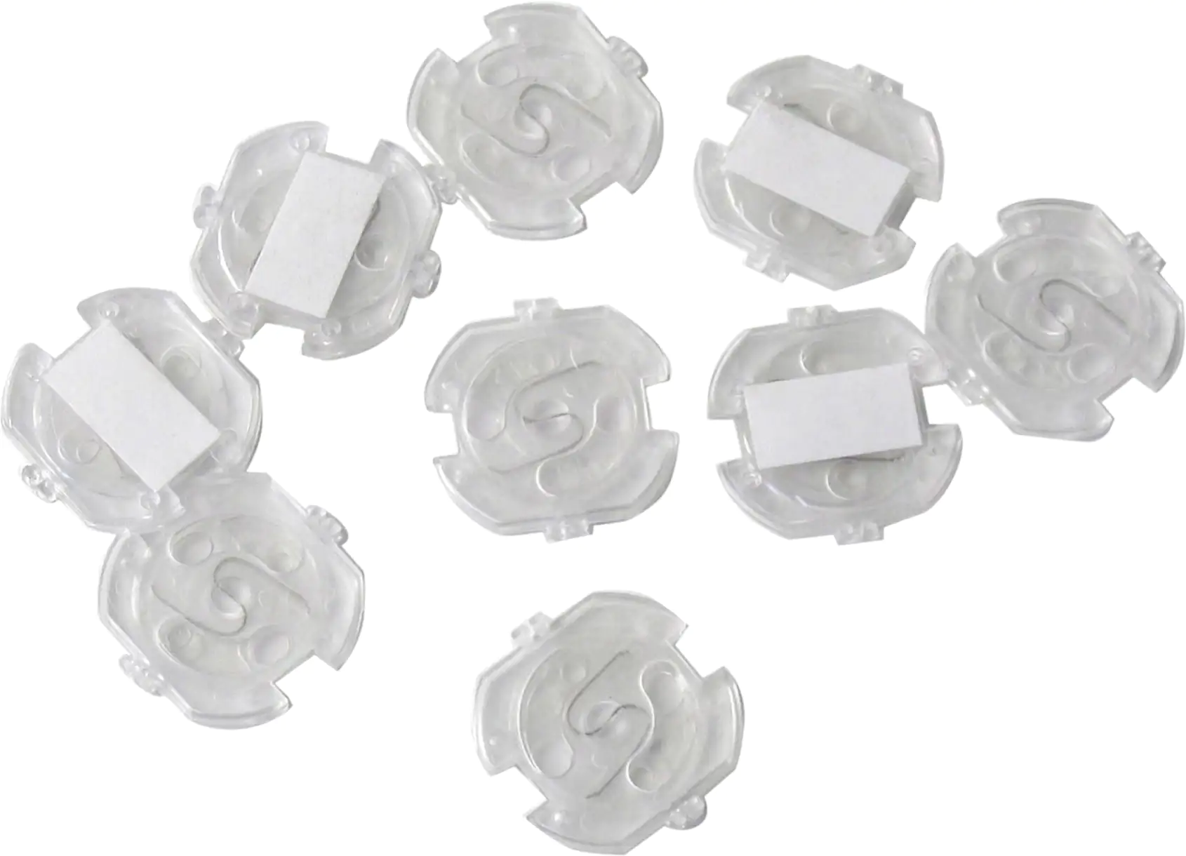 reer Kindersicherung für Steckdosen transparent, klebbar 10 Stück reer Kindersicherung für Steckdosen transparent, klebbar 10 Stück