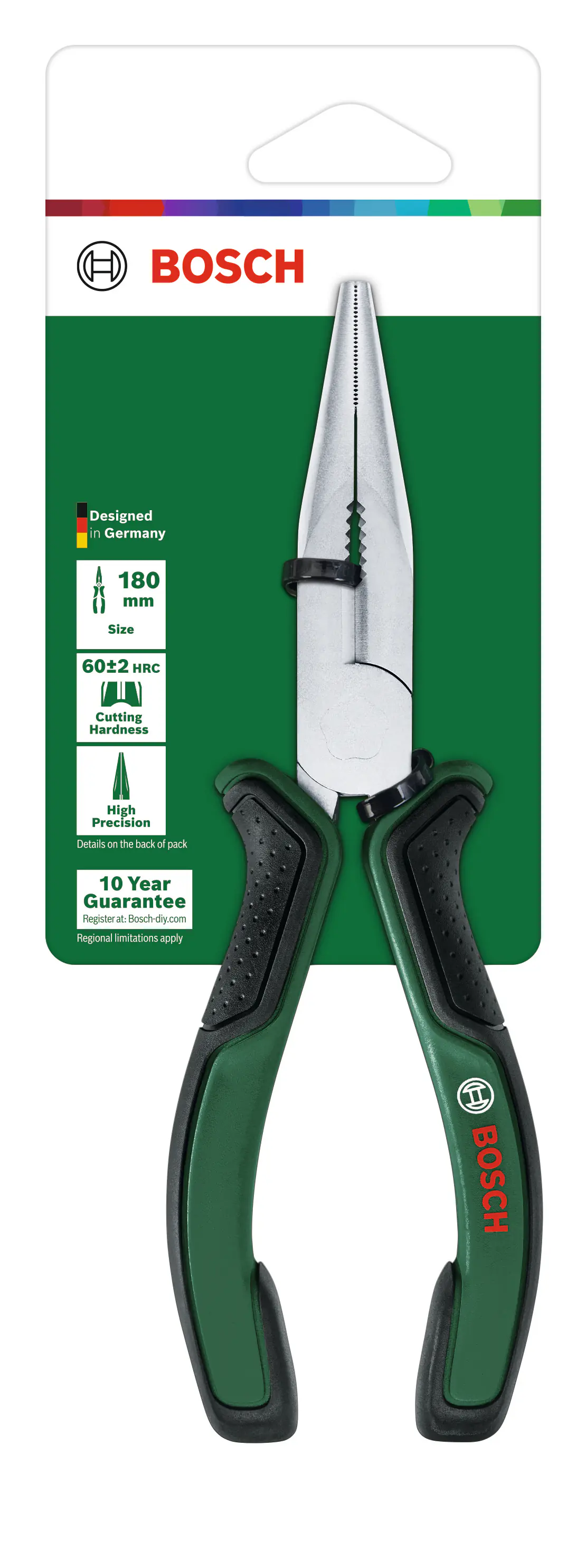 Bosch DIY Spitzzange 180 mm Bosch DIY Spitzzange 180 mm
