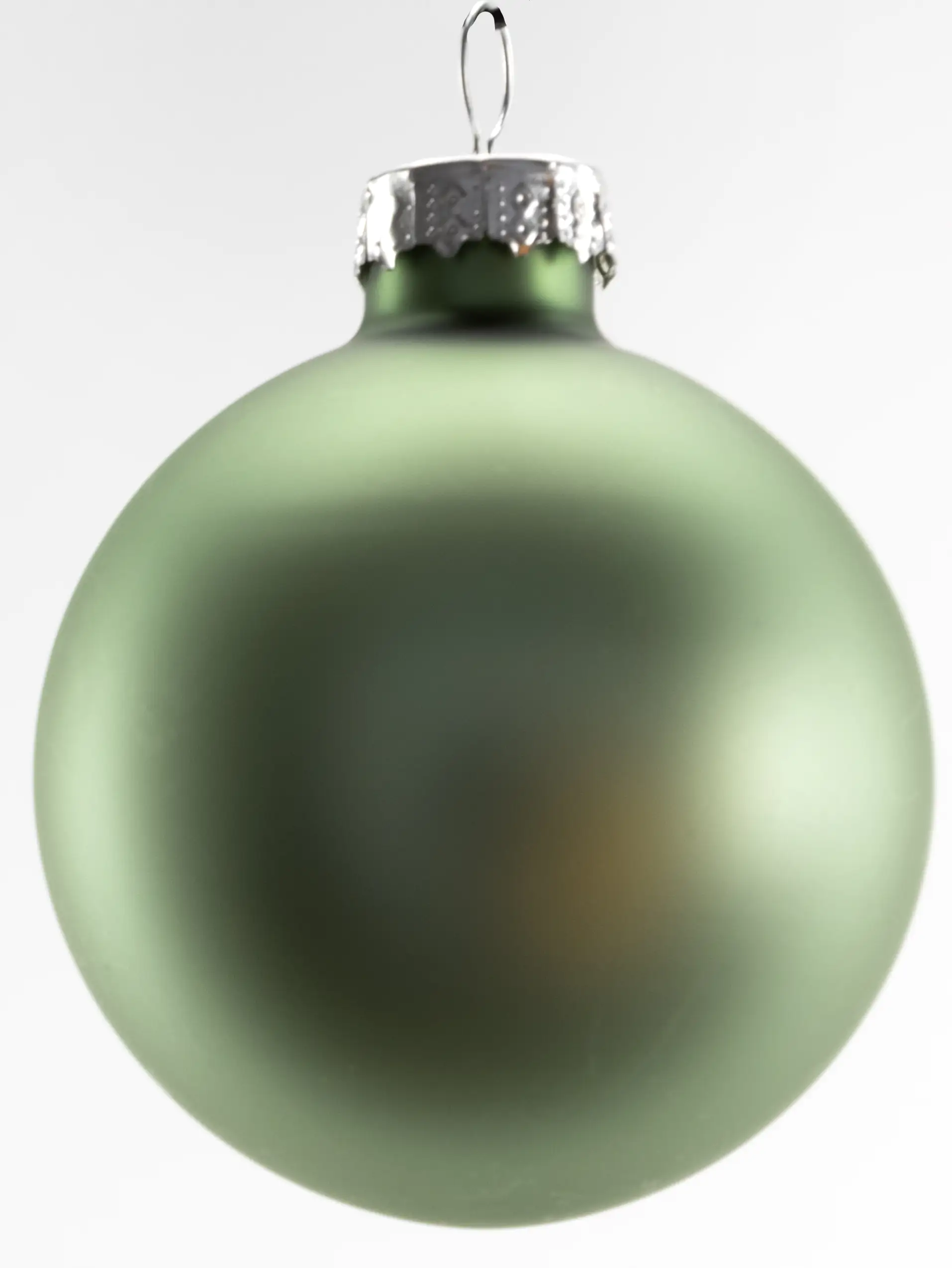 TrendLine Weihnachtskugeln aus Glas Ø 6 cm salbeigrün 20 Stück