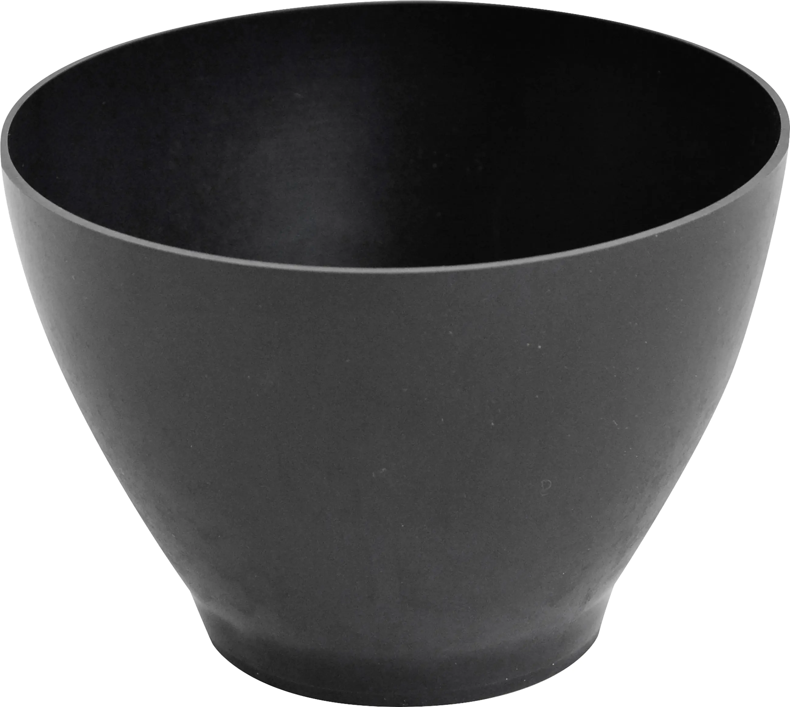 Nespoli Gipsbecher konisch 9,5 cm kunststoff schwarz