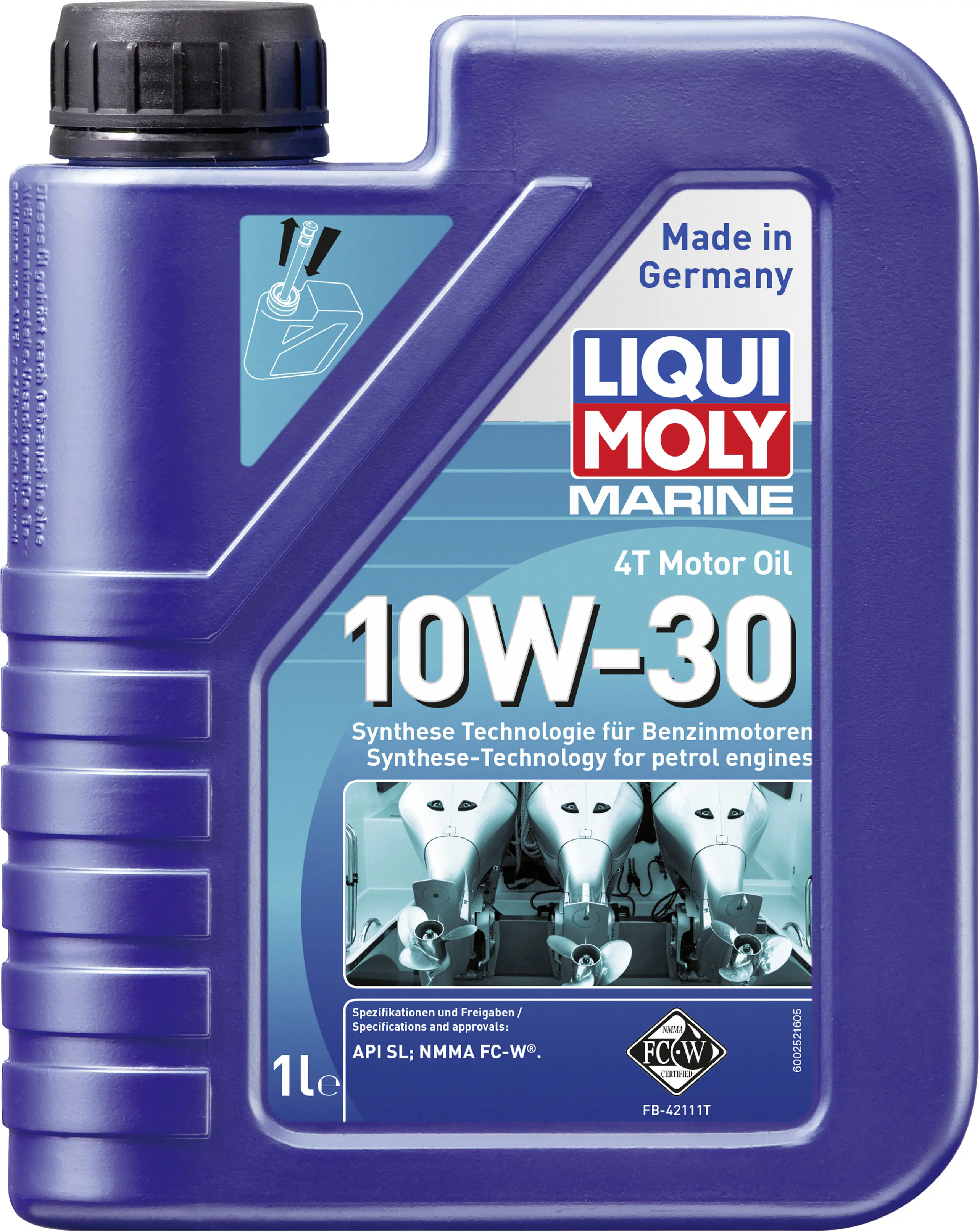 Liqui Moly 4-Takt Marine Motoröl 10W-30 1 L